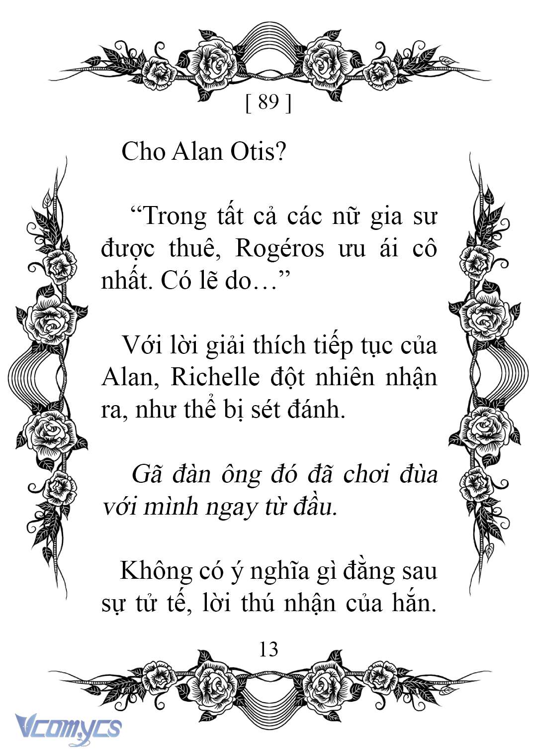[Novel] Chào Mừng Đến Với Dinh Thự Hoa Hồng Chap 89 - Trang 2