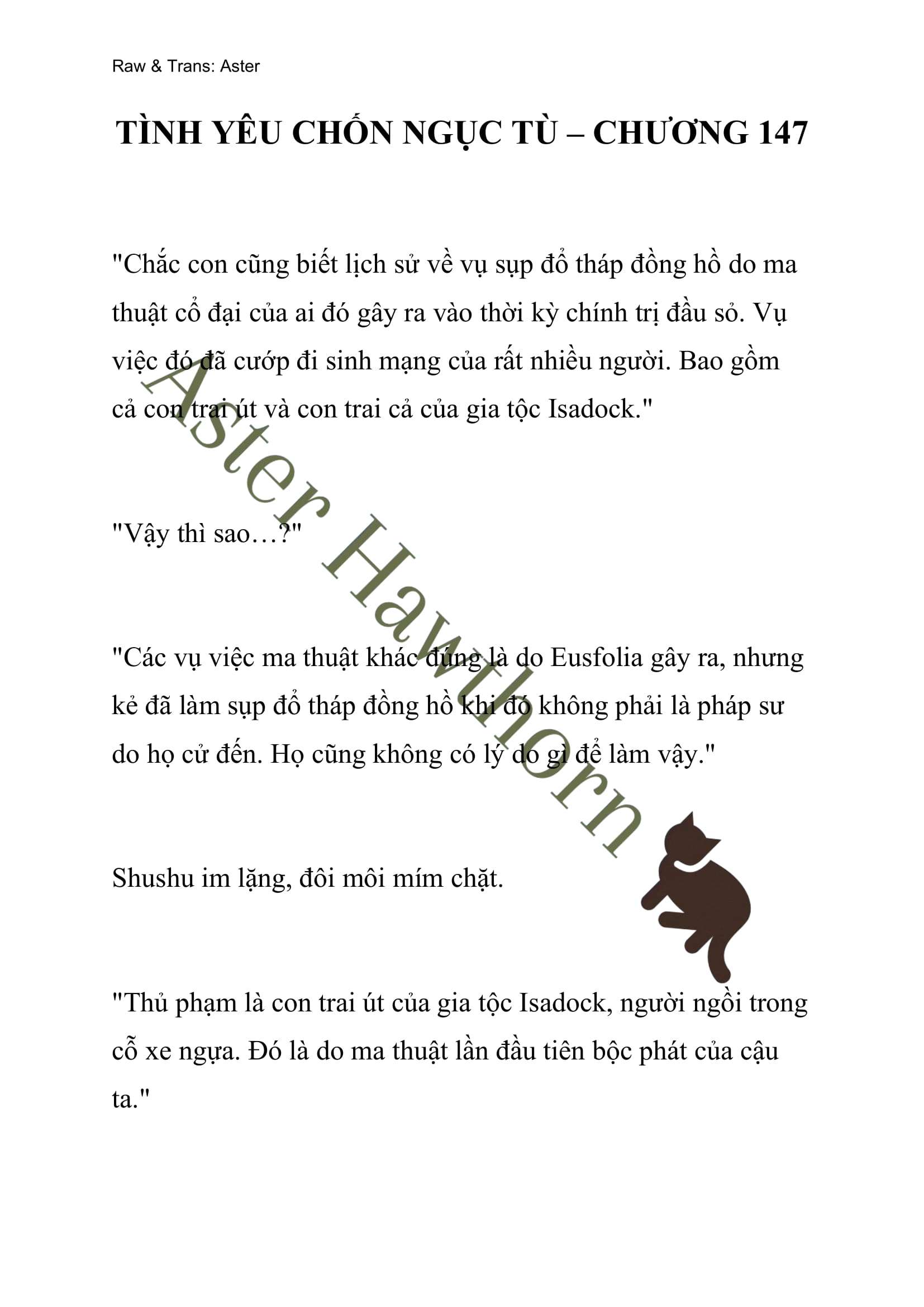 [NOVEL] Tình Yêu Chốn Ngục Tù Chap 147 - Next Chap 147