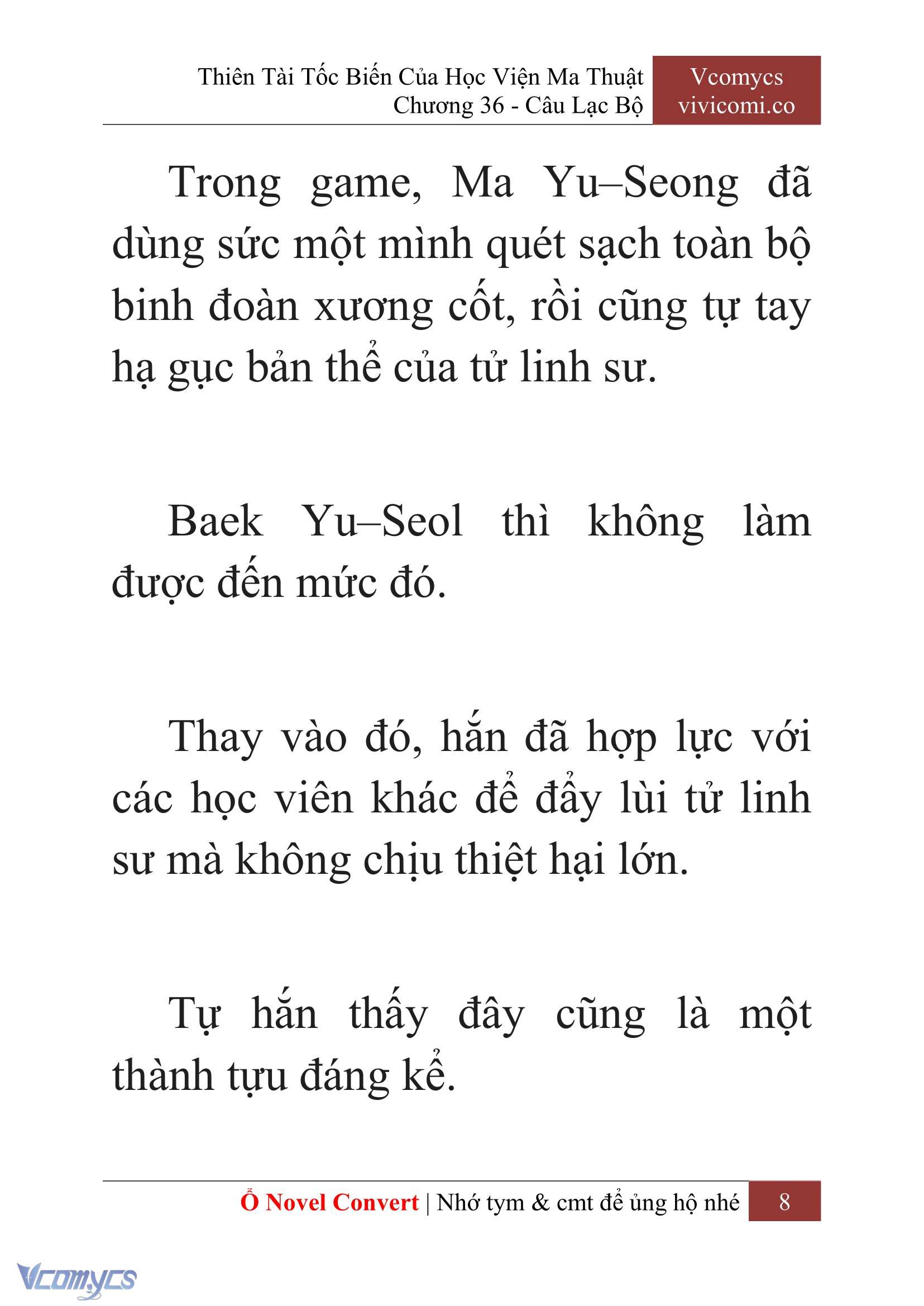 [Novel] Thiên Tài Tốc Biến Của Học Viện Ma Thuật Chap 36 - Trang 2