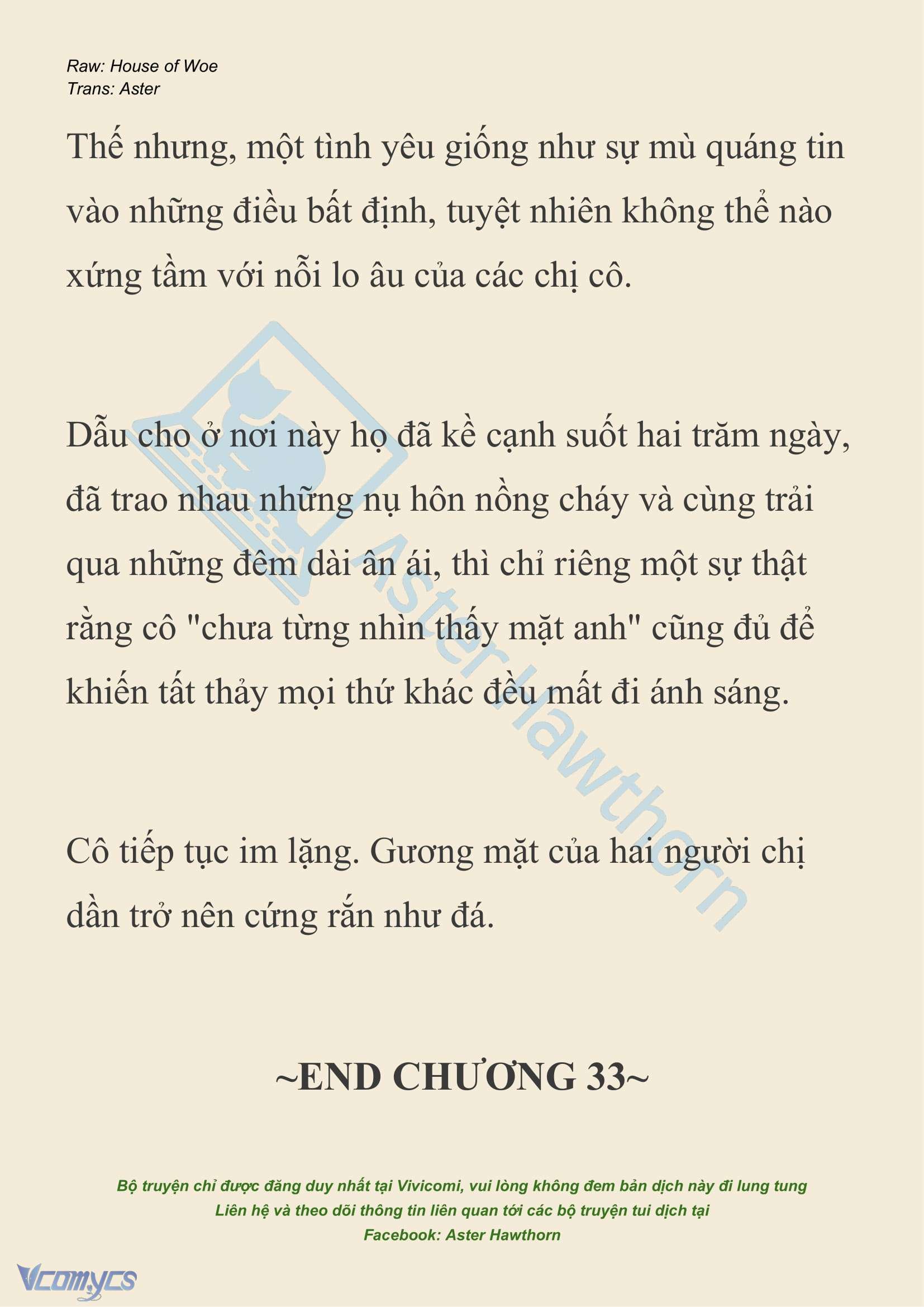 [NOVEL] Dành Cho Các Nữ Thần: Dành cho Psyche Chap 33 - Trang 2