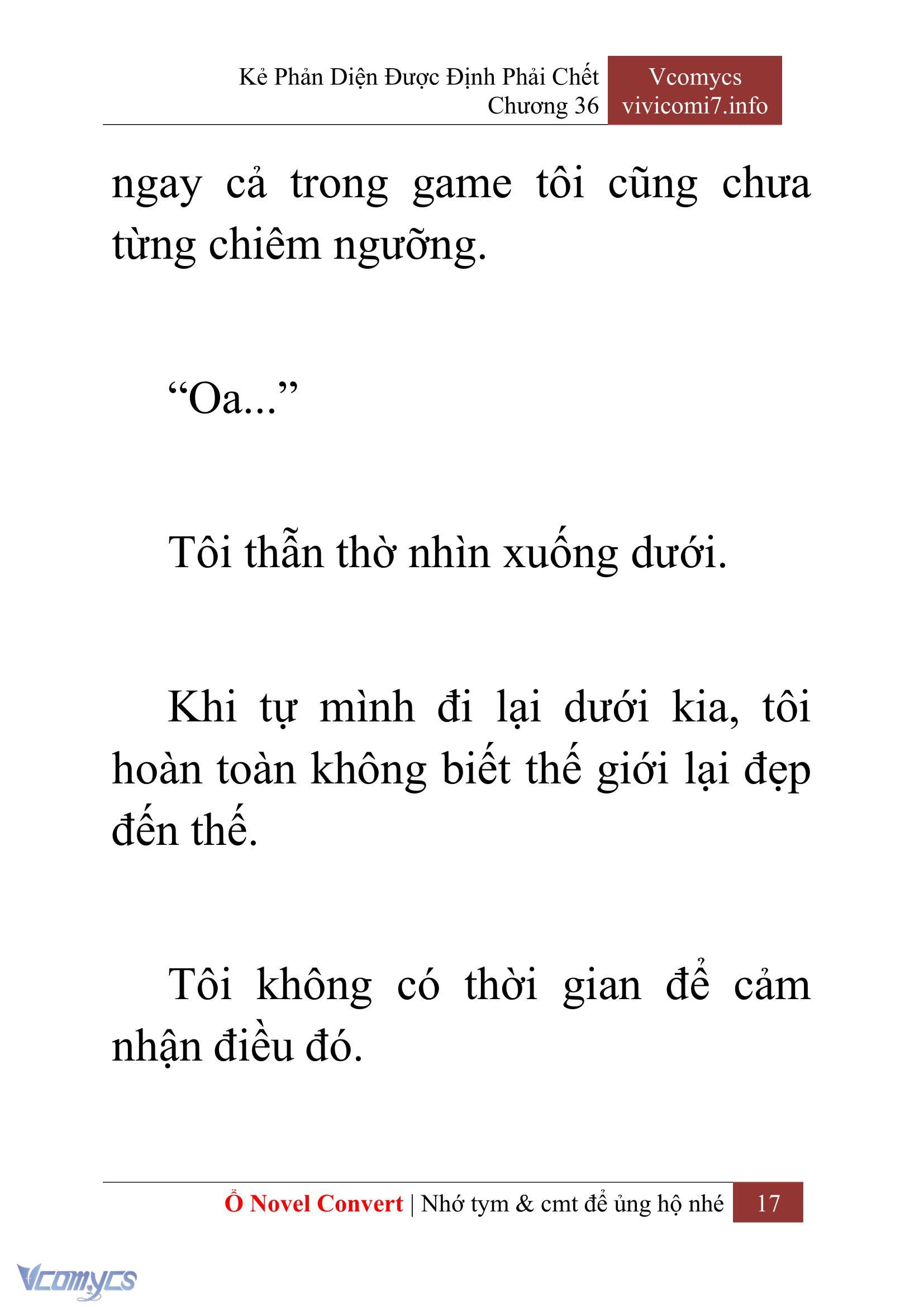 [Novel] Kẻ Phản Diện Được Định Phải Chết Chap 36 - Next Chap 37