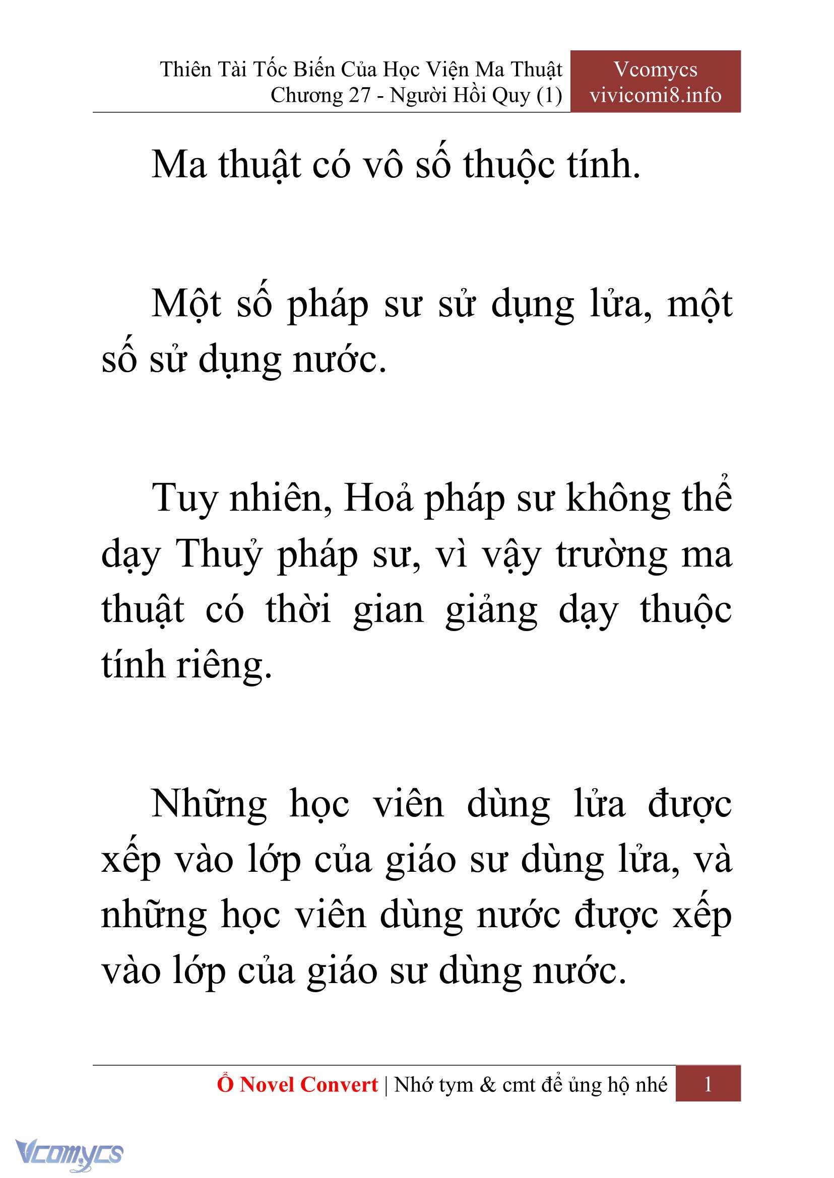 [Novel] Thiên Tài Tốc Biến Của Học Viện Ma Thuật Chap 27 - Trang 2