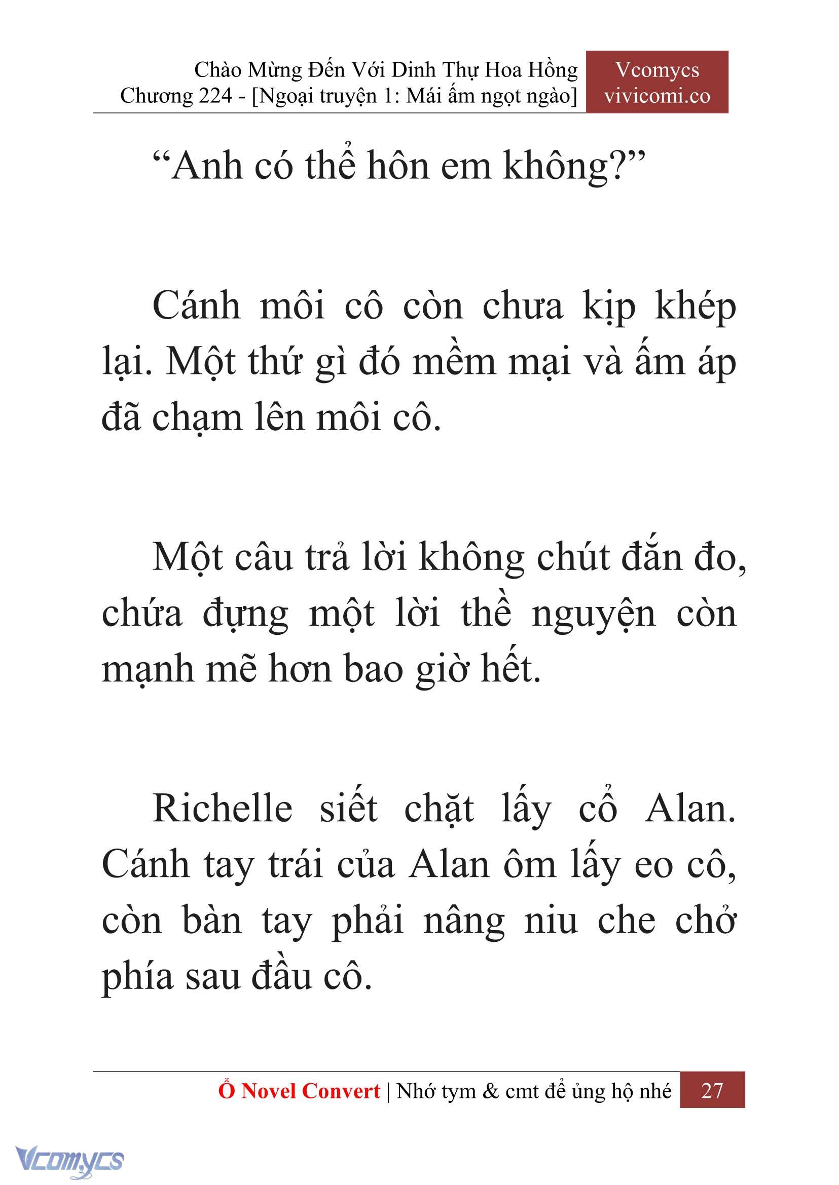 [Novel] Chào Mừng Đến Với Dinh Thự Hoa Hồng Chap 224 - Trang 2