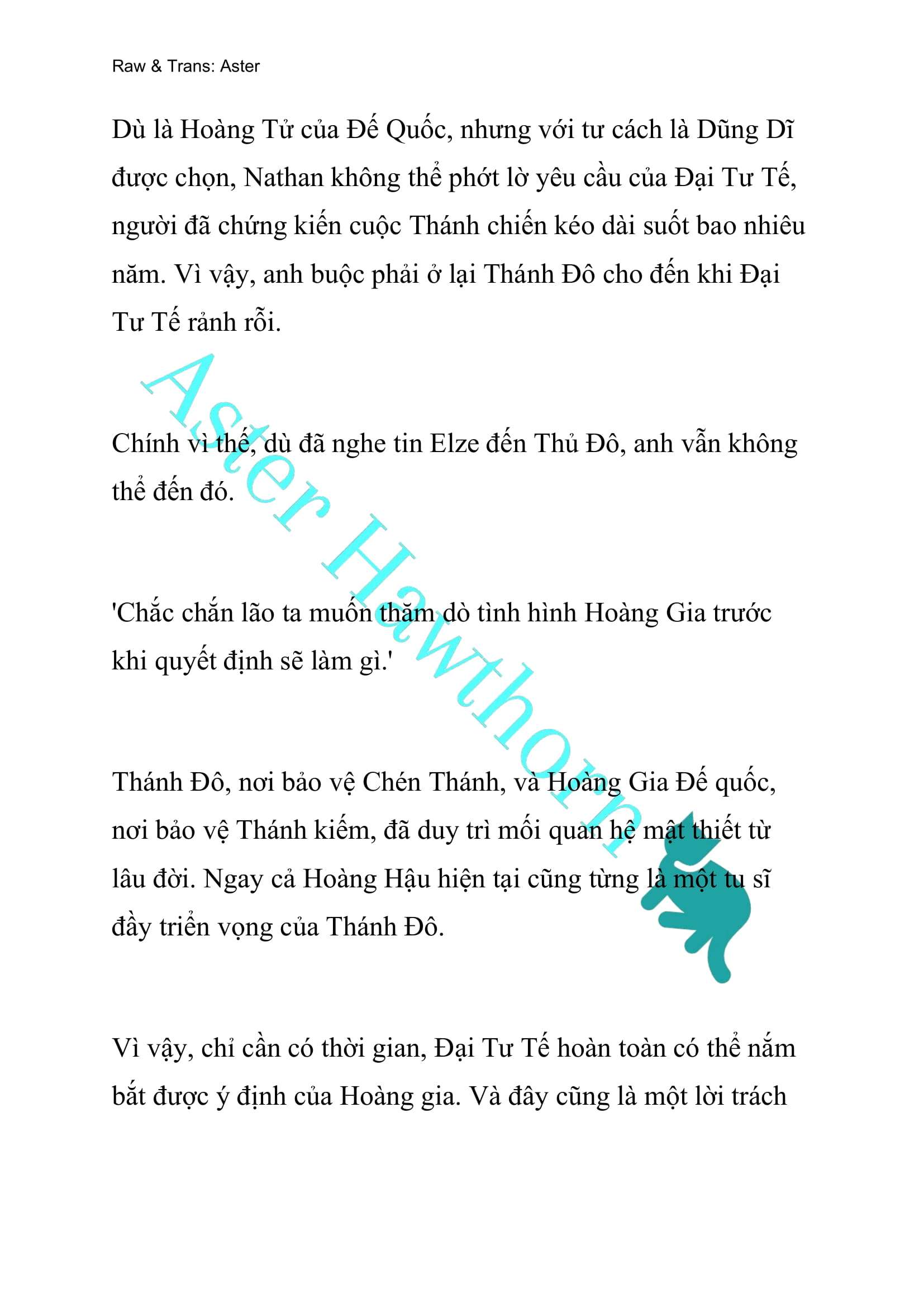 [NOVEL] Anh Hùng Khao Khát Sự Sa Ngã Của Thánh Nữ Chap 38 - Trang 2