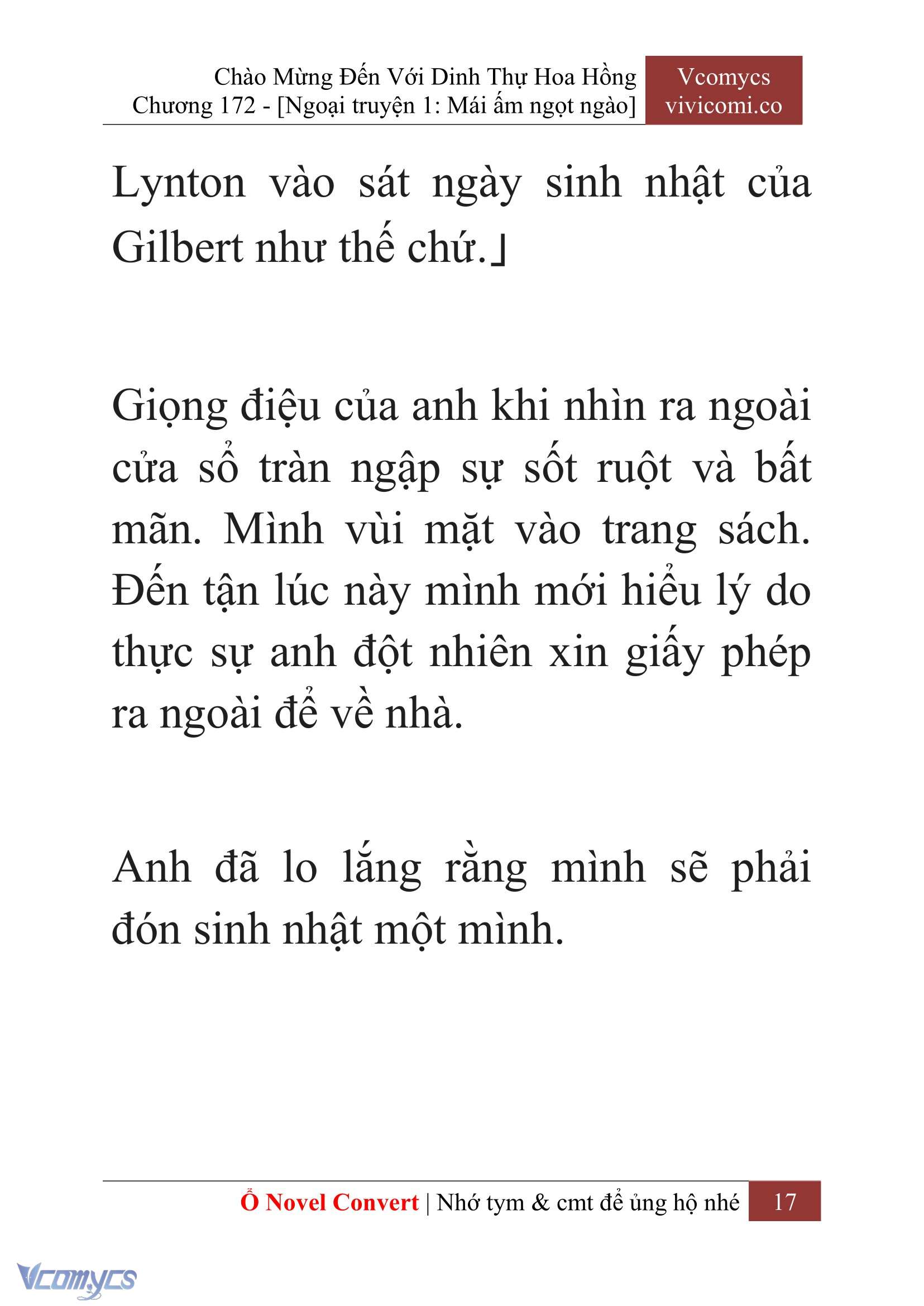 [Novel] Chào Mừng Đến Với Dinh Thự Hoa Hồng Chap 172 - Trang 2