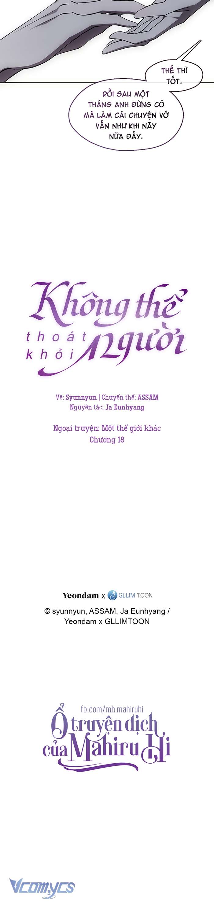 Không Thể Thoát Khỏi Người Chap 127 - Trang 4