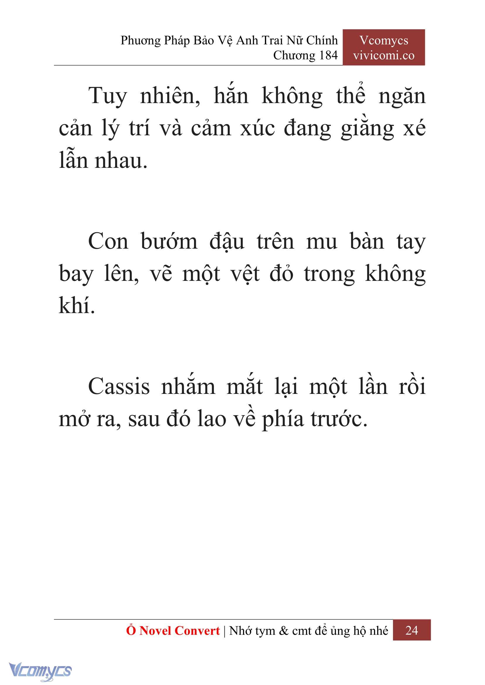 [Novel] Phương Pháp Bảo Vệ Anh Trai Nữ Chính Chap 184 - Trang 2