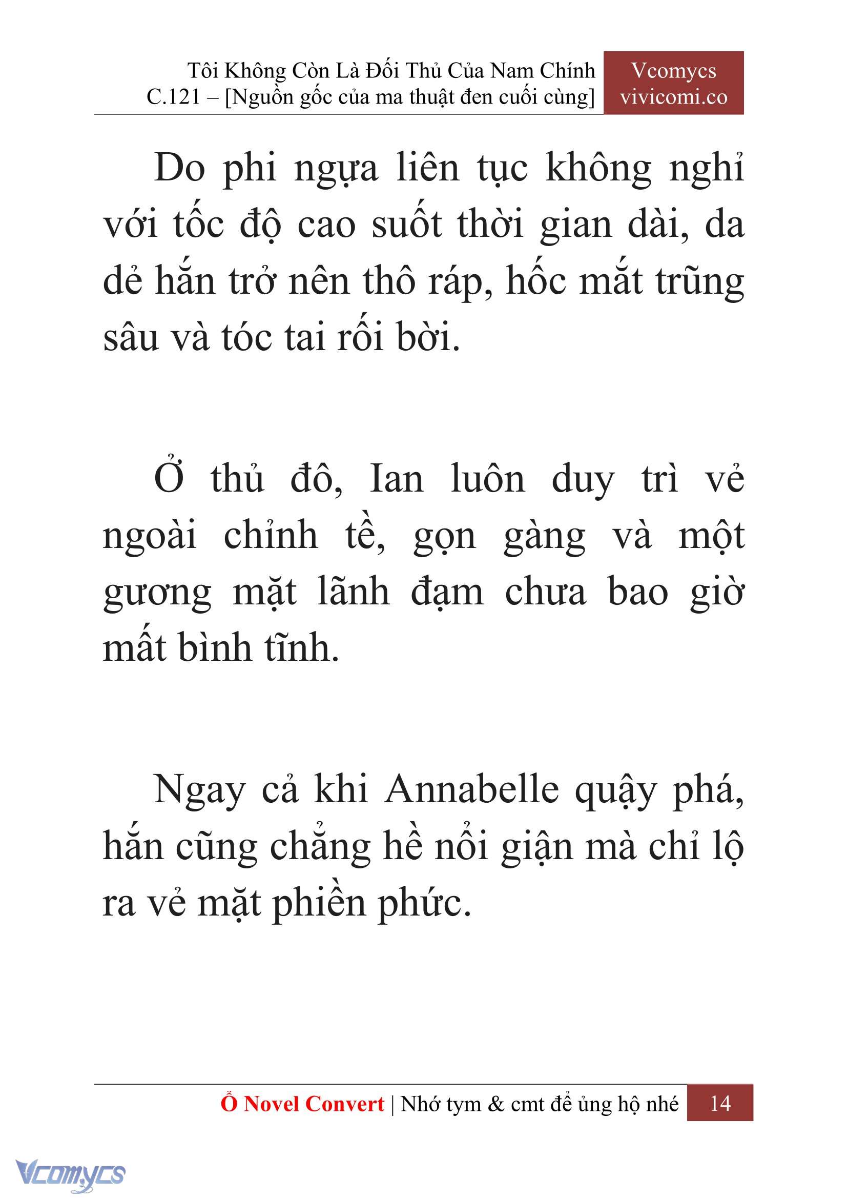 [Novel] Tôi Không Còn Là Đối Thủ Của Nam Chính Chap 121 - Trang 2