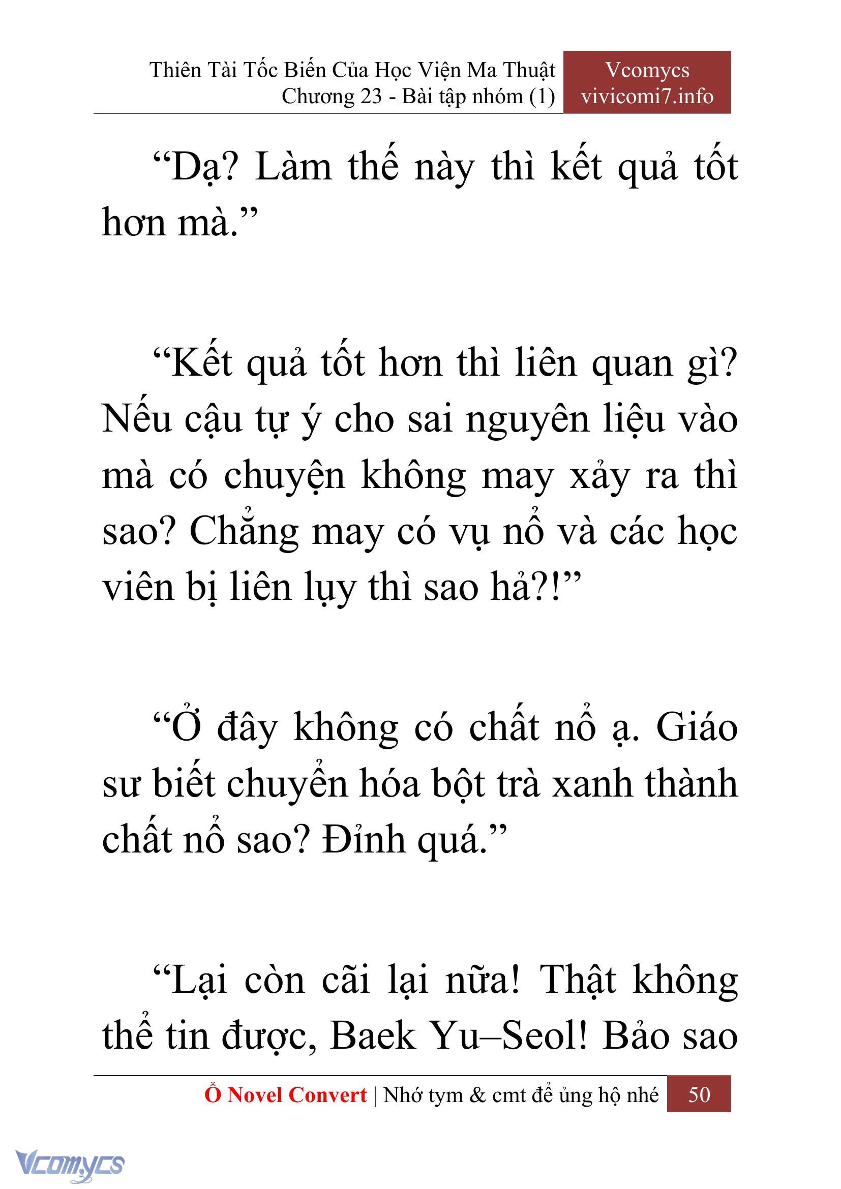 [Novel] Thiên Tài Tốc Biến Của Học Viện Ma Thuật Chap 23 - Trang 2