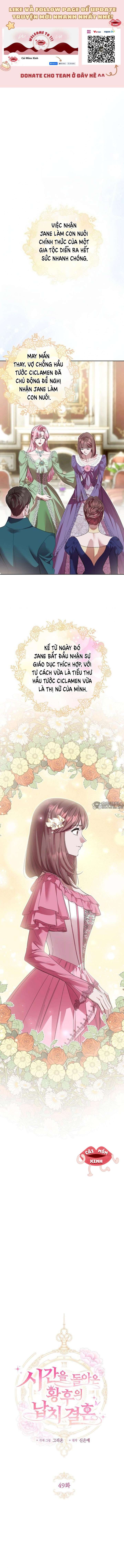 Cuộc Hôn Nhân Bị Bắt Cóc Xuyên Thời Gian Của Hoàng Hậu Chap 49 - Trang 2