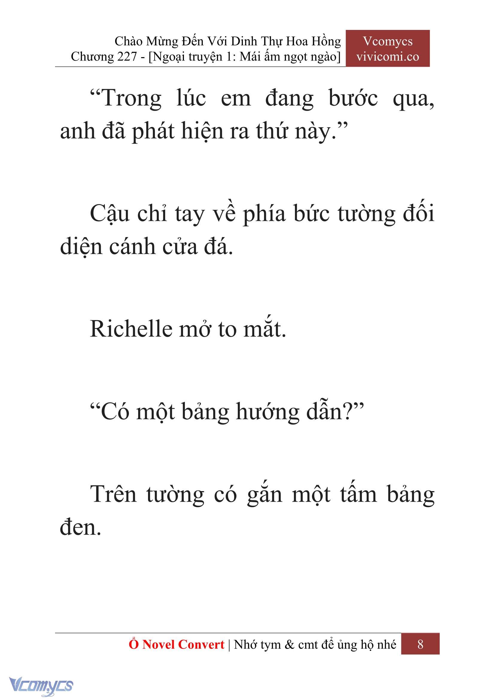 [Novel] Chào Mừng Đến Với Dinh Thự Hoa Hồng Chap 227 - Trang 2