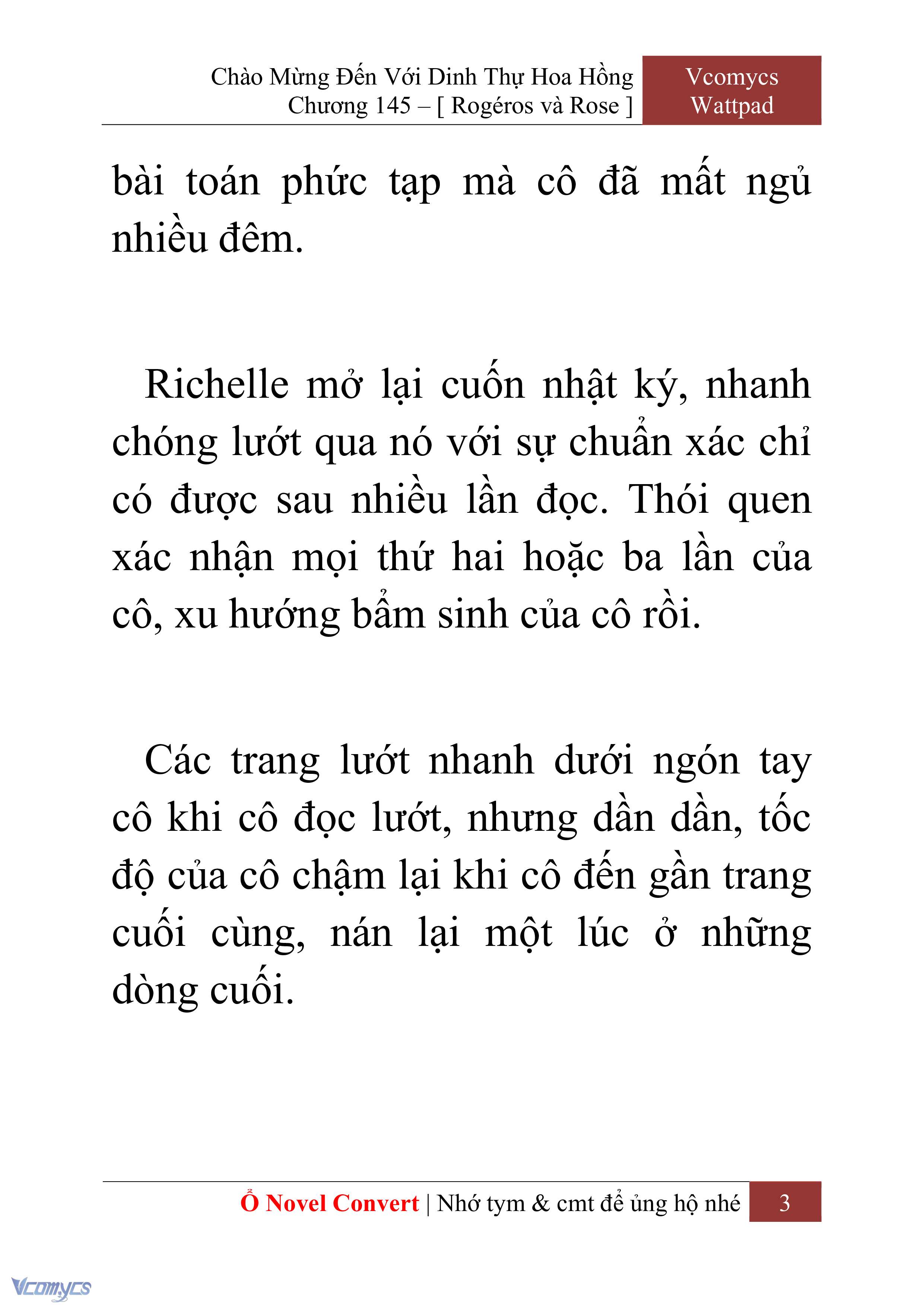 [Novel] Chào Mừng Đến Với Dinh Thự Hoa Hồng Chap 145 - Trang 2