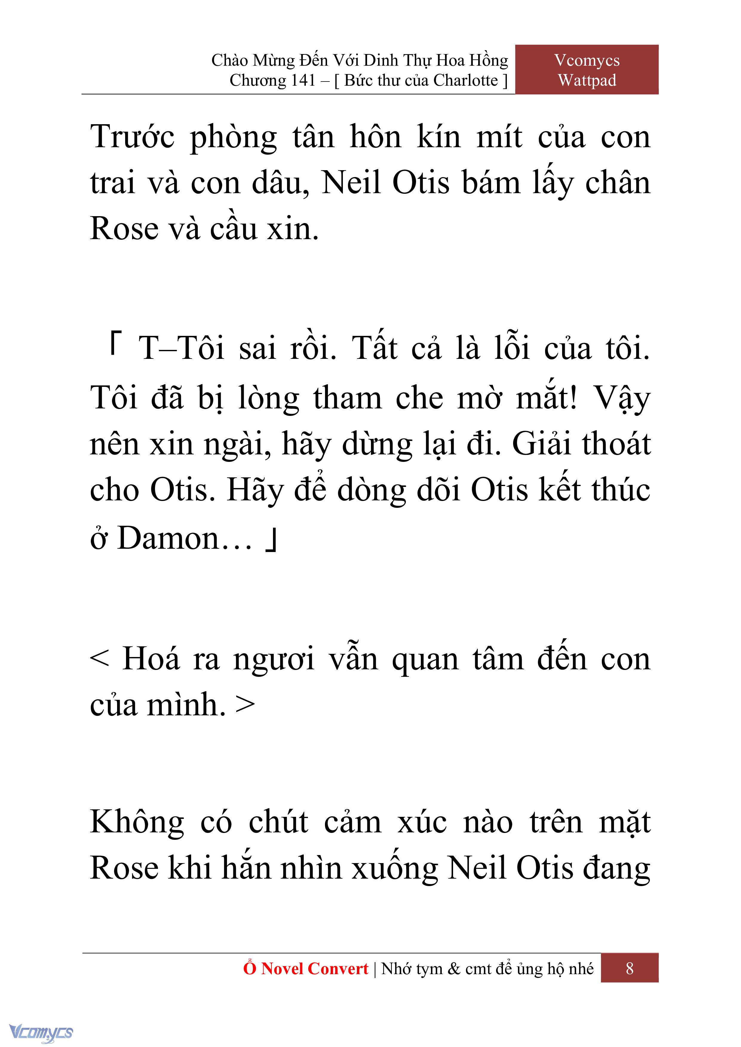 [Novel] Chào Mừng Đến Với Dinh Thự Hoa Hồng Chap 141 - Trang 2