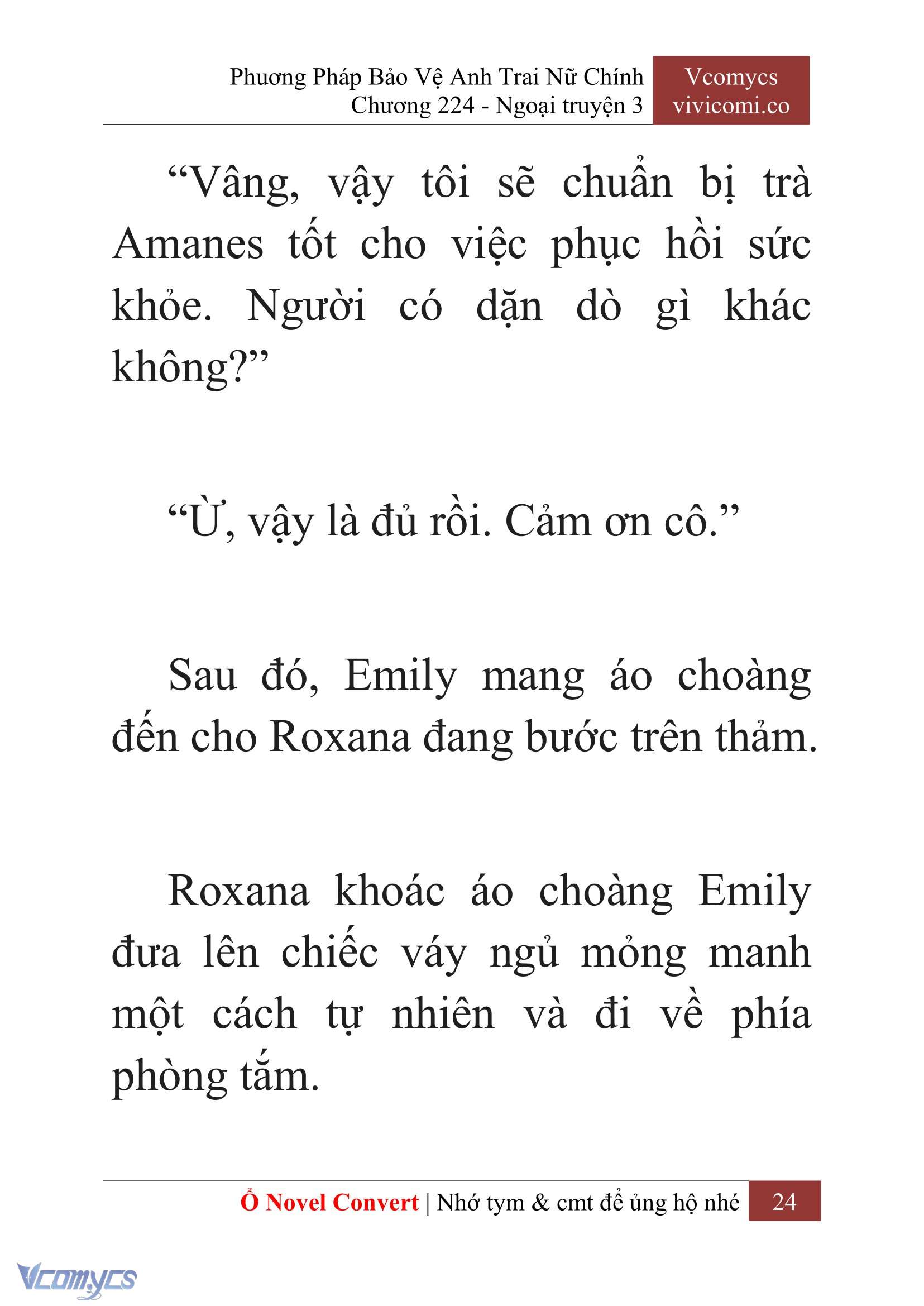 [Novel] Phương Pháp Bảo Vệ Anh Trai Nữ Chính Chap 224 - Trang 2