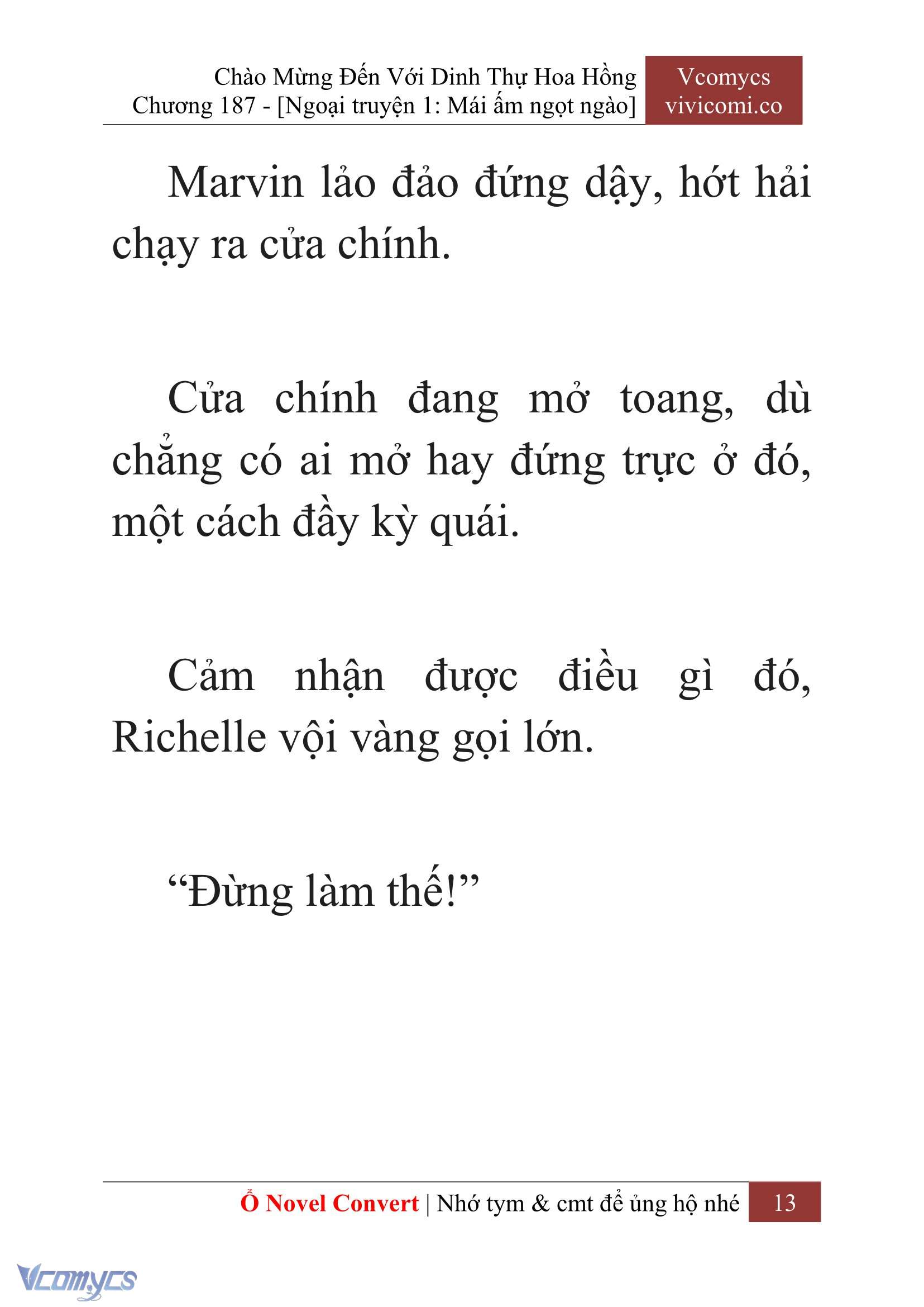 [Novel] Chào Mừng Đến Với Dinh Thự Hoa Hồng Chap 187 - Trang 2