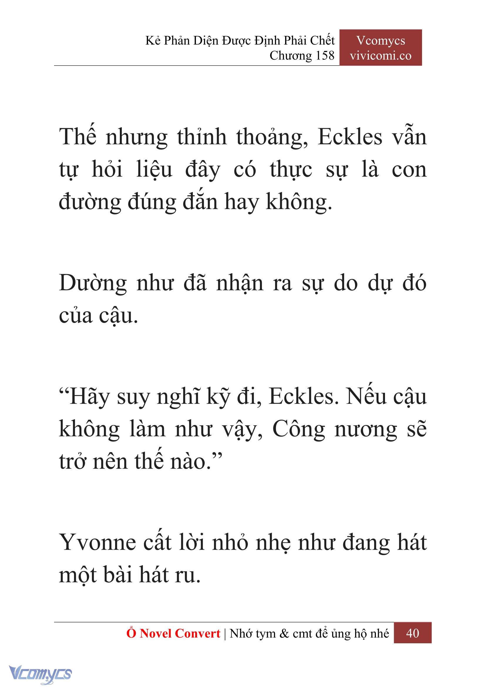 [Novel] Kẻ Phản Diện Được Định Phải Chết Chap 158 - Trang 2