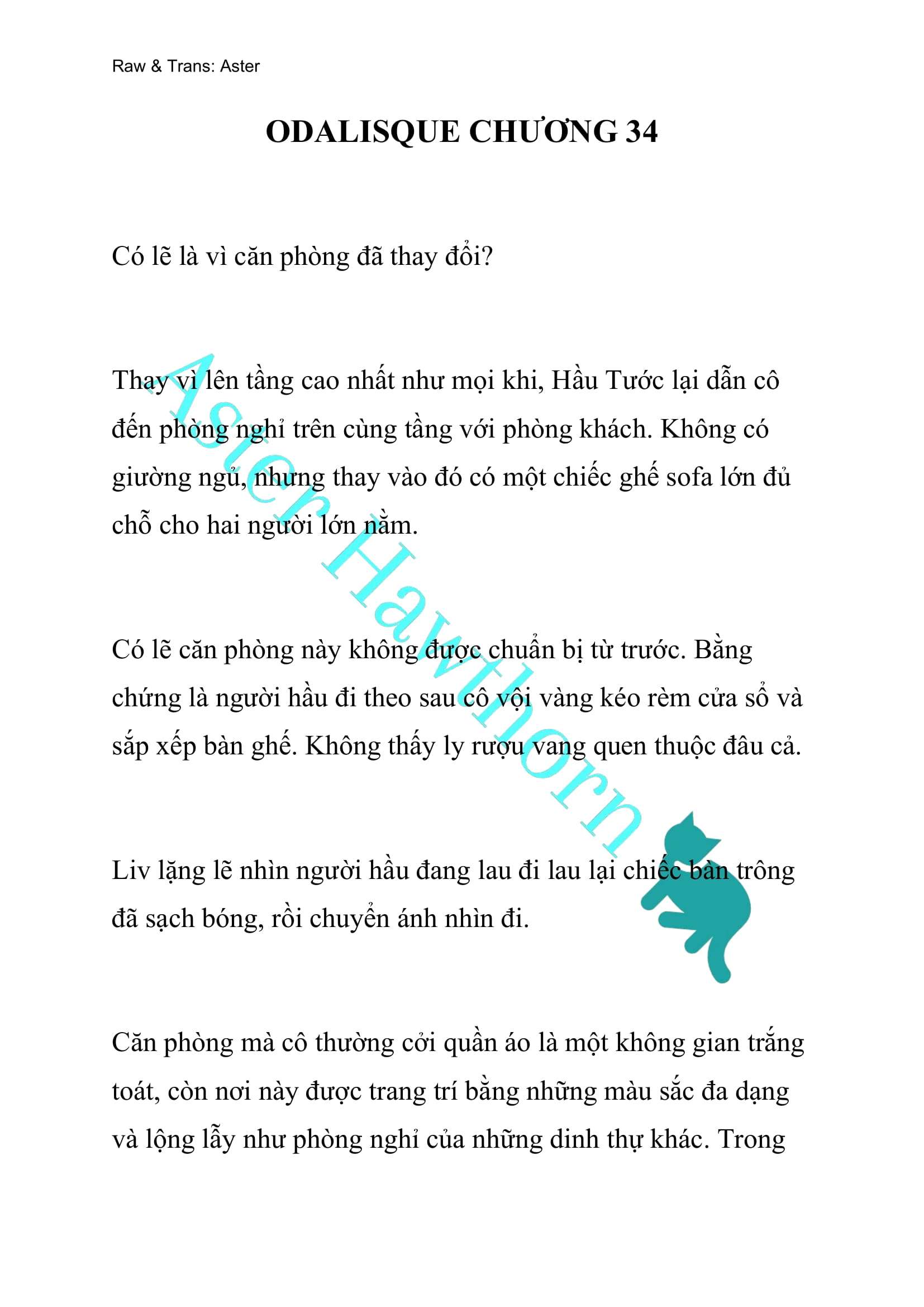 [NOVEL] Odalisque Chap 34 - Next Chap 35