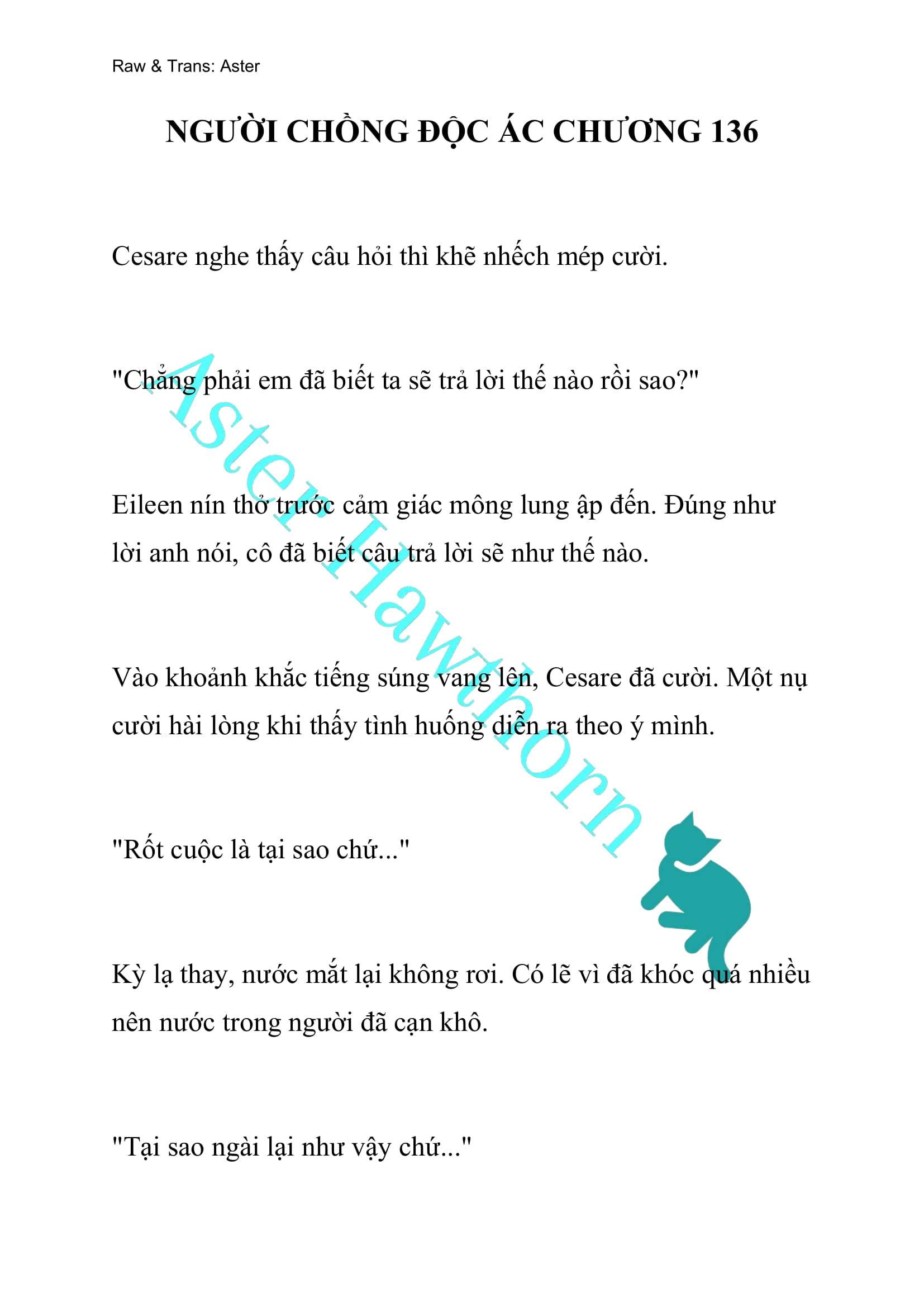 [NOVEL] Người Chồng Độc Ác Chap 136 - Trang 2