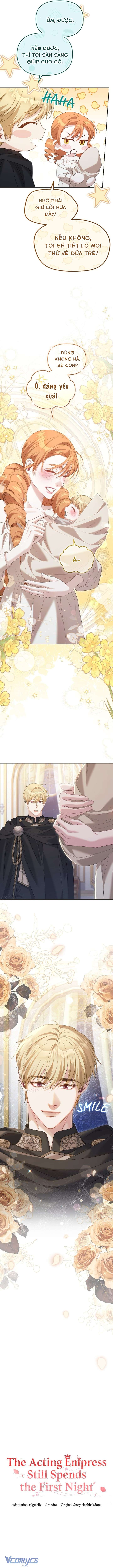 Tôi Đã Trải Qua Đêm Đầu Tiên Dù Chỉ Là Hoàng Hậu Thay Thế Chap 51 - Trang 2