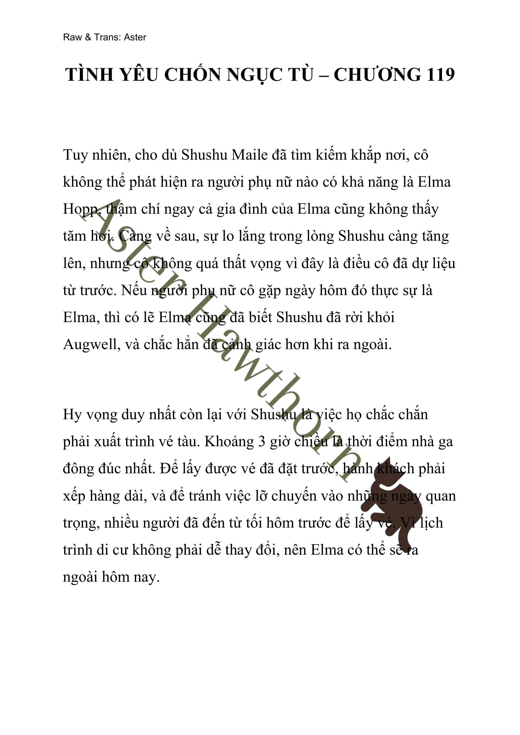 [NOVEL] Tình Yêu Chốn Ngục Tù Chap 119 - Next Chap 120