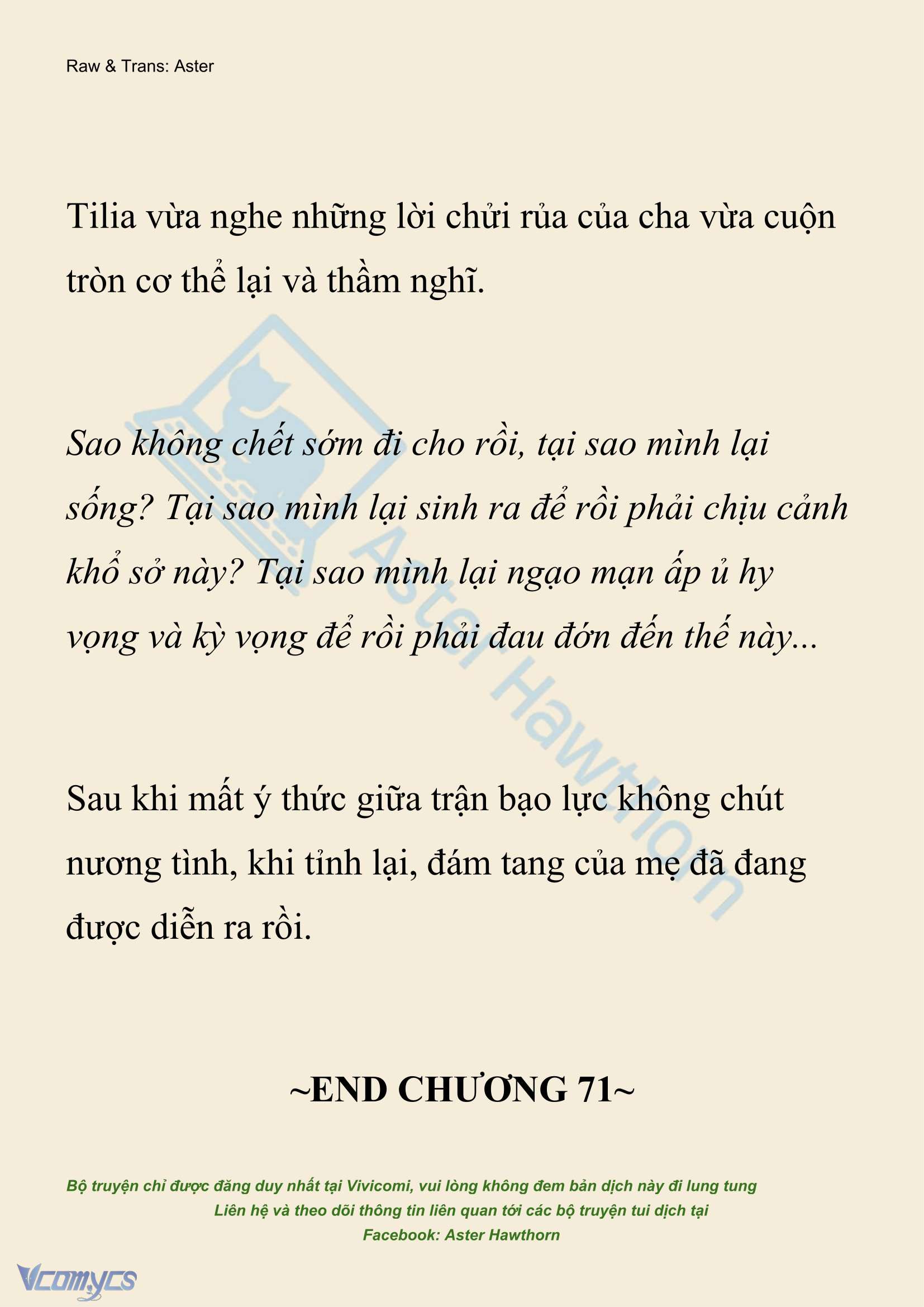 [NOVEL] Hồ Điệp Nuốt Chửng Sương Mù Chap 71 - Trang 2