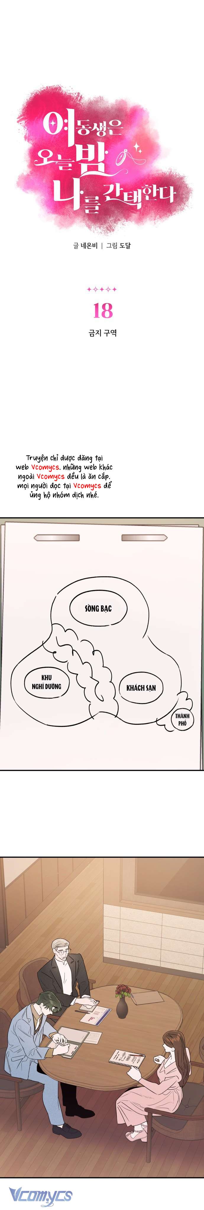 Tối Nay Tôi Là Người Được Cô Ấy Chọn Chap 18 - Trang 3