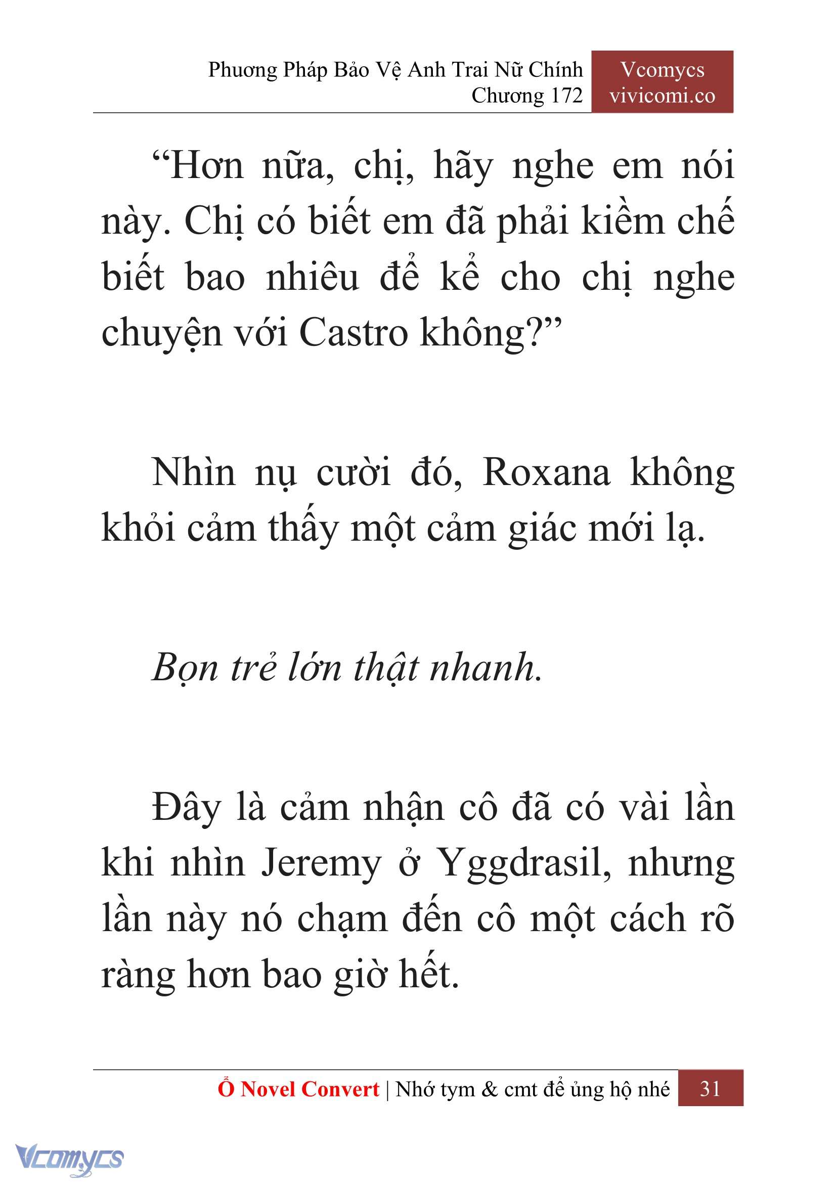 [Novel] Phương Pháp Bảo Vệ Anh Trai Nữ Chính Chap 172 - Trang 2