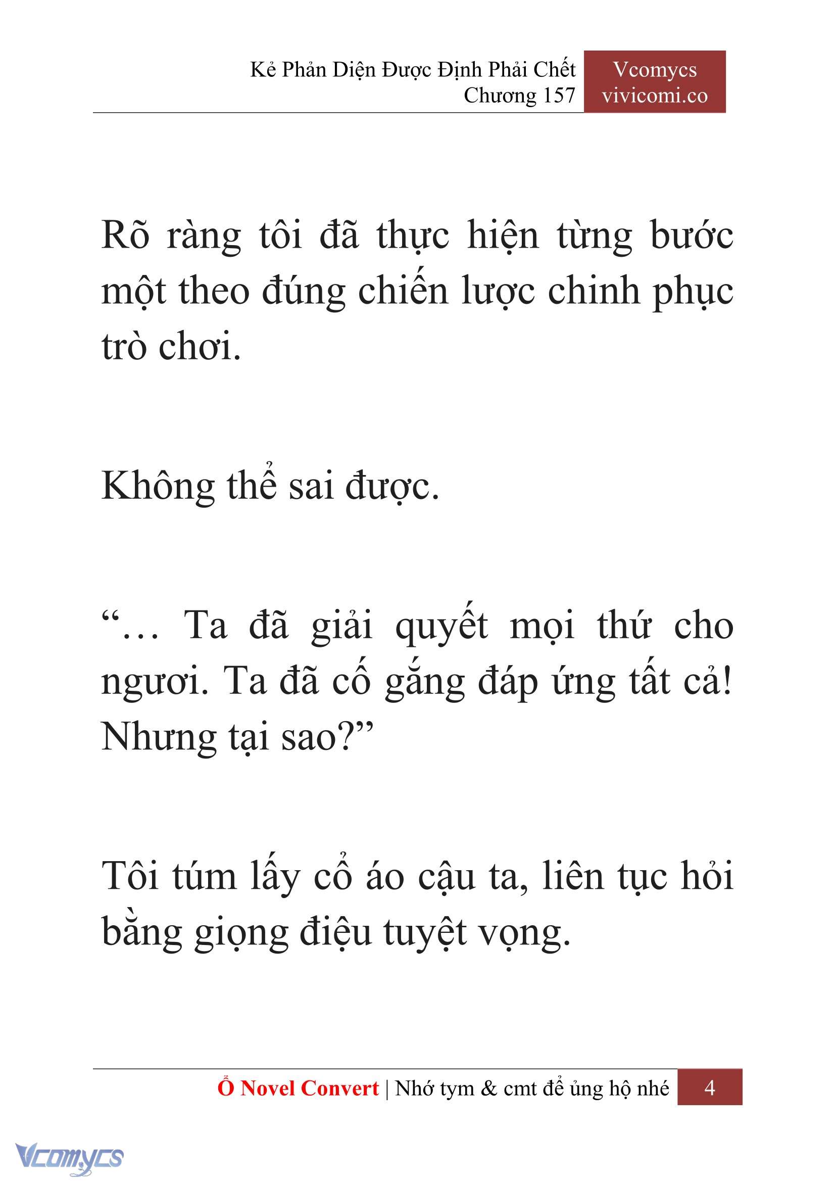 [Novel] Kẻ Phản Diện Được Định Phải Chết Chap 157 - Trang 2