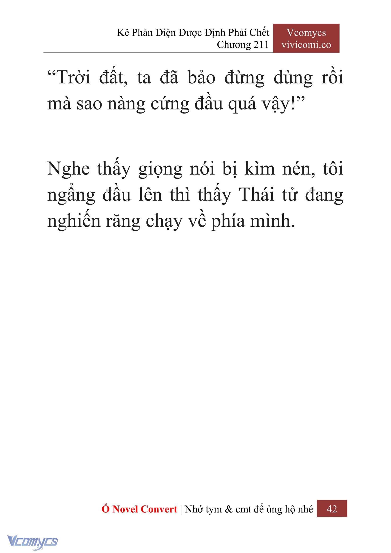 [Novel] Kẻ Phản Diện Được Định Phải Chết Chap 211 - Next Chap 212