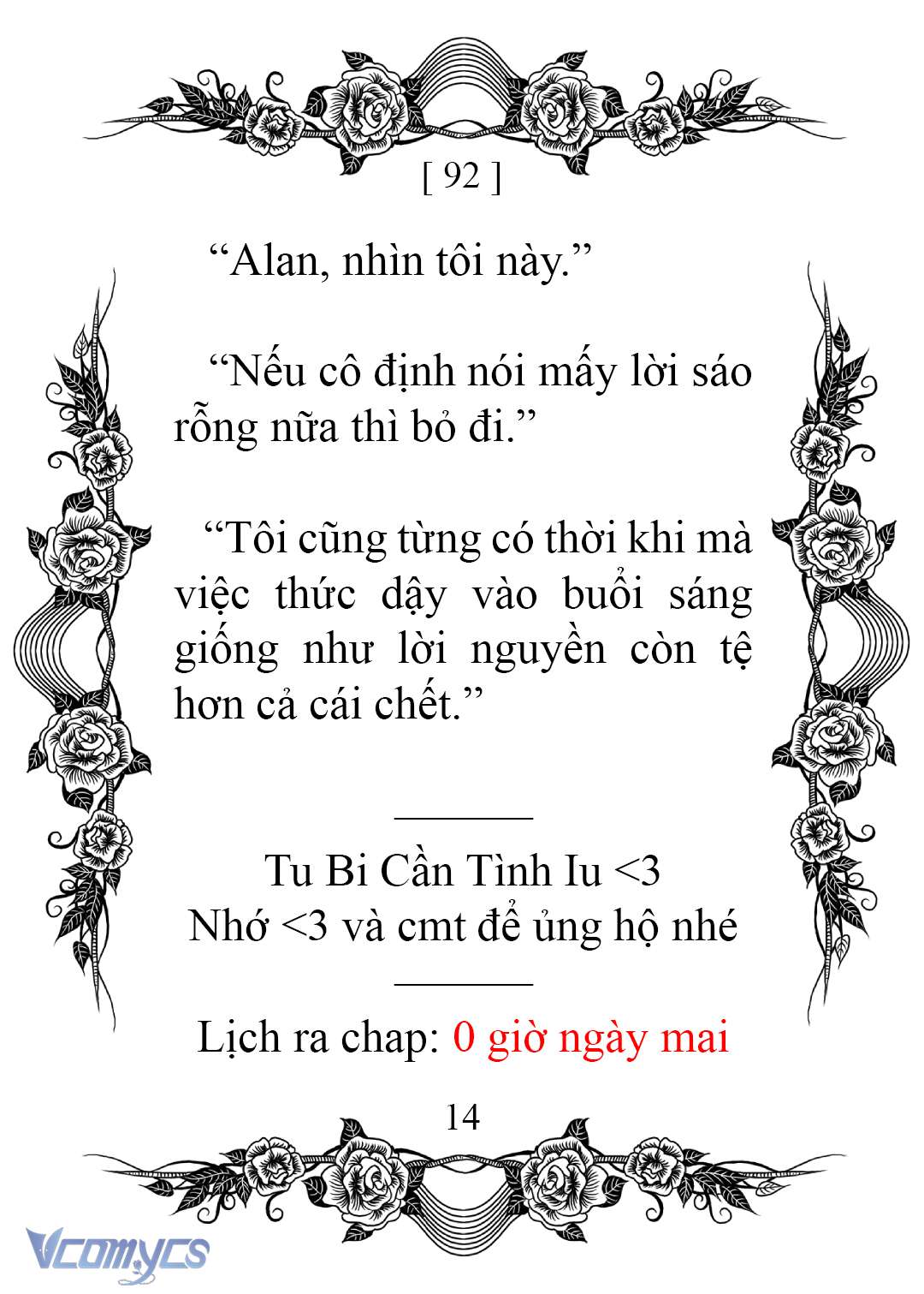 [Novel] Chào Mừng Đến Với Dinh Thự Hoa Hồng Chap 92 - Trang 2