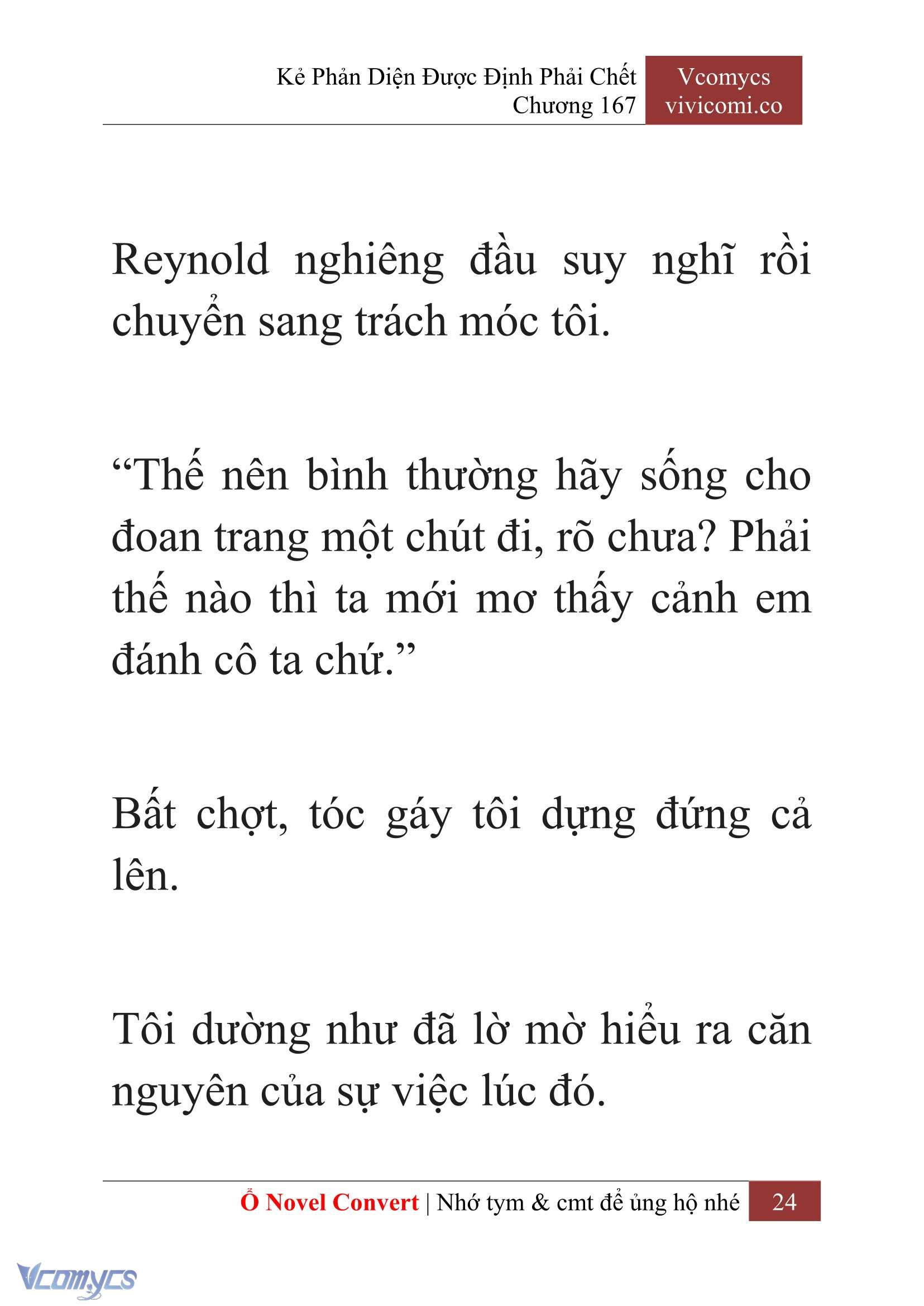 [Novel] Kẻ Phản Diện Được Định Phải Chết Chap 167 - Trang 2
