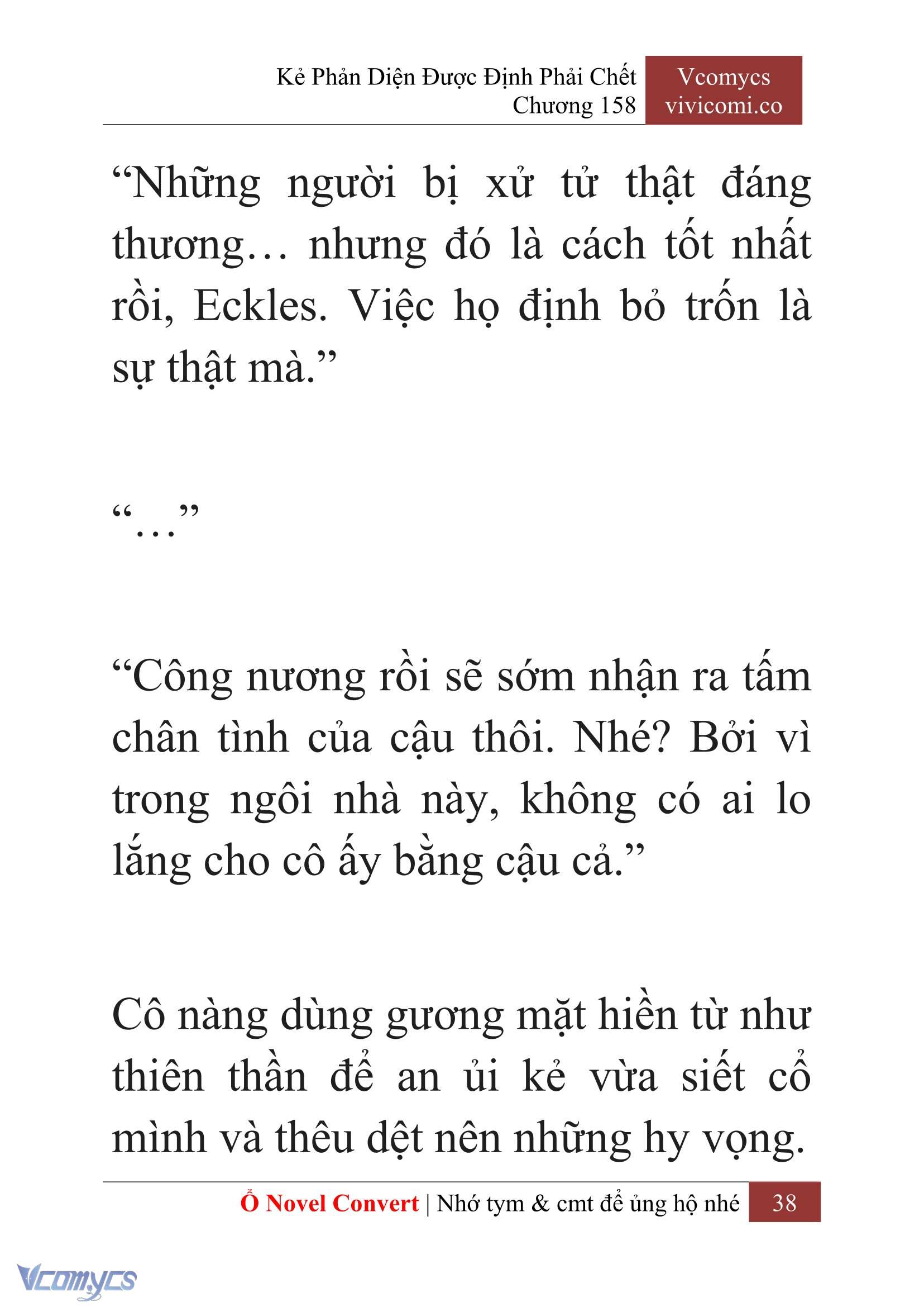 [Novel] Kẻ Phản Diện Được Định Phải Chết Chap 158 - Trang 2