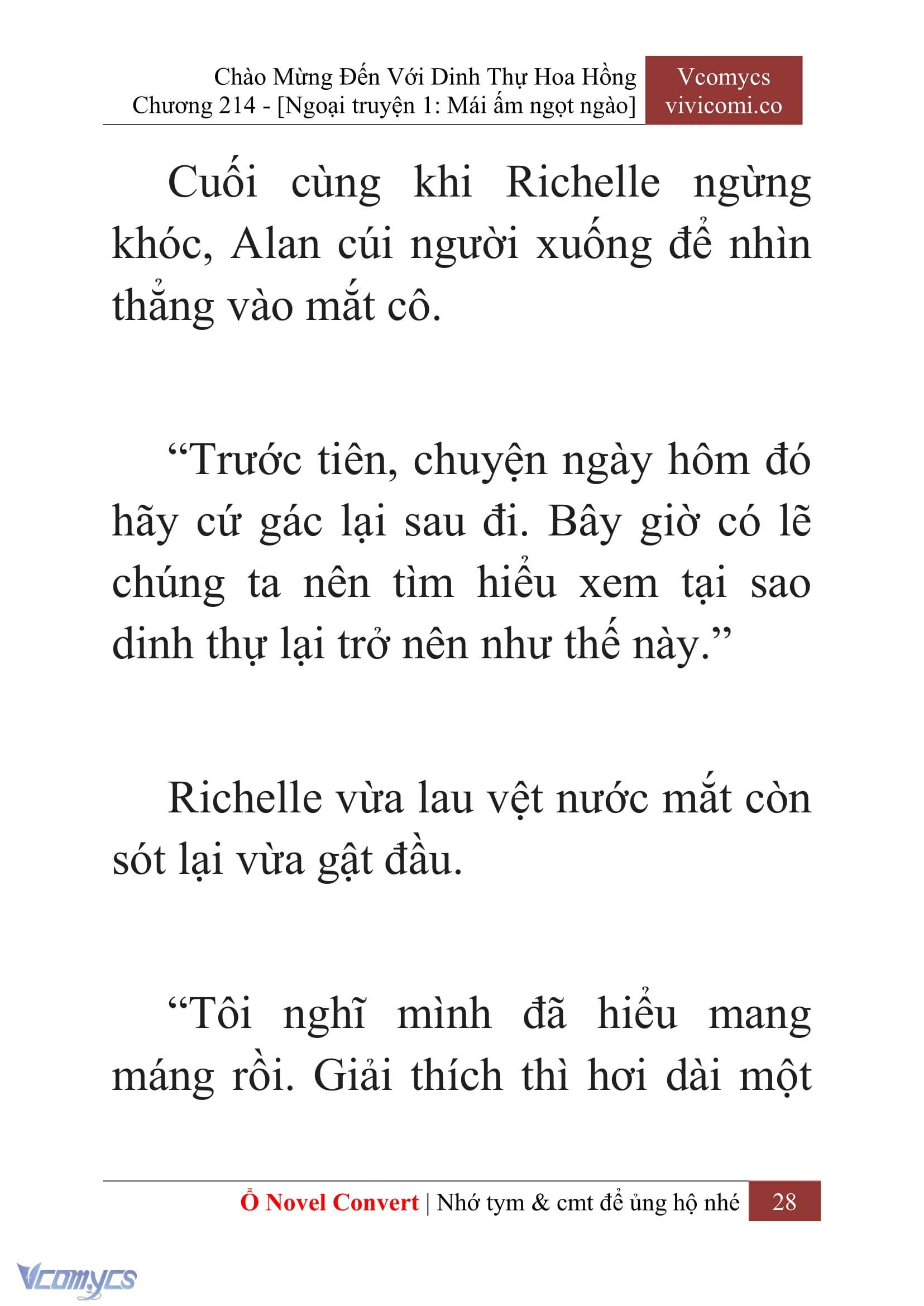 [Novel] Chào Mừng Đến Với Dinh Thự Hoa Hồng Chap 214 - Trang 2