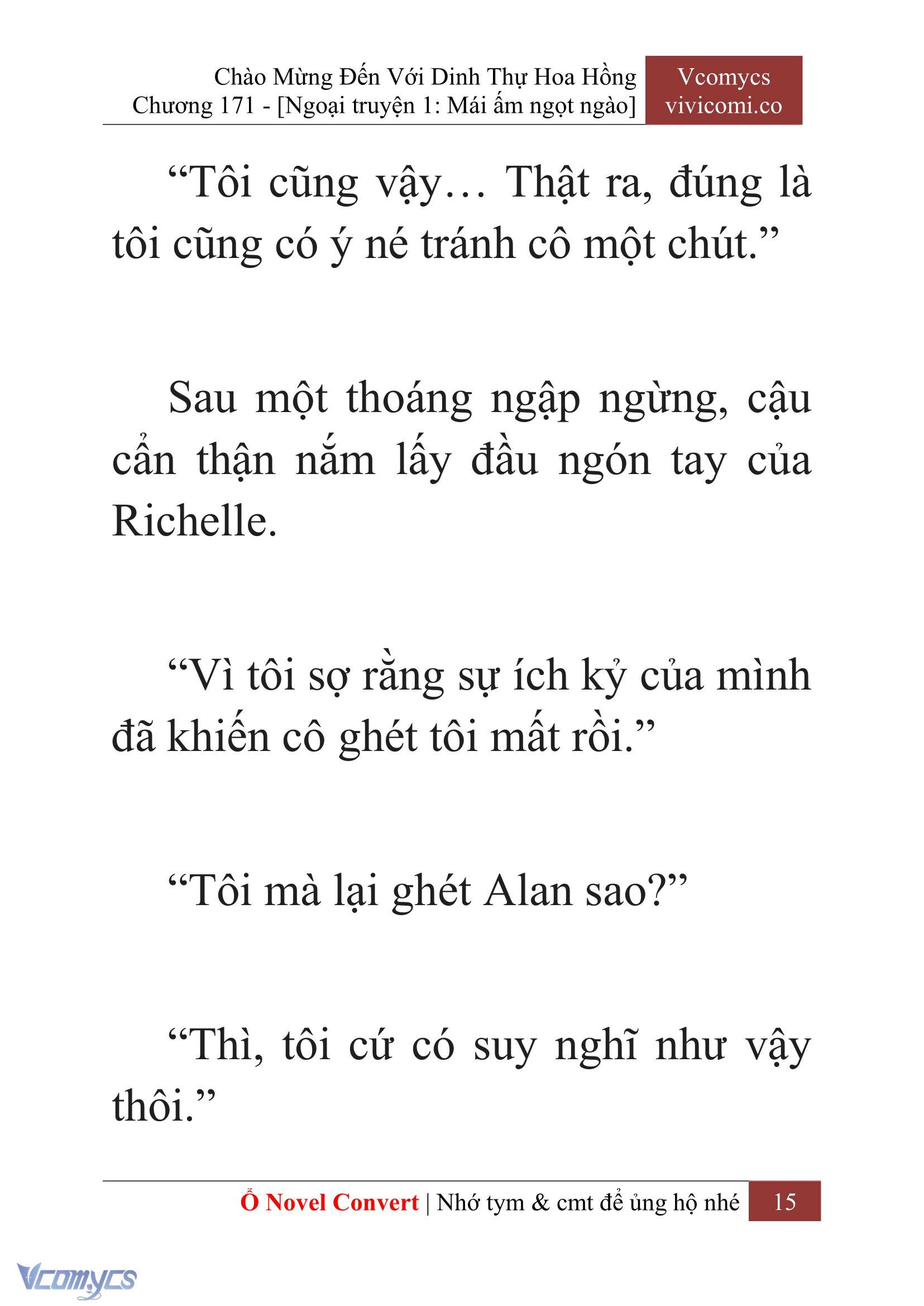 [Novel] Chào Mừng Đến Với Dinh Thự Hoa Hồng Chap 171 - Trang 2