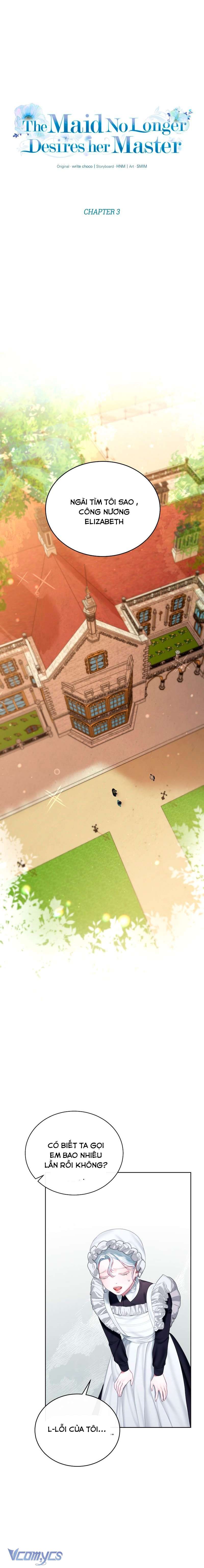 Hầu Nữ Không Còn Thèm Muốn Chủ Nhân Nữa Chapter 3 - Trang 4