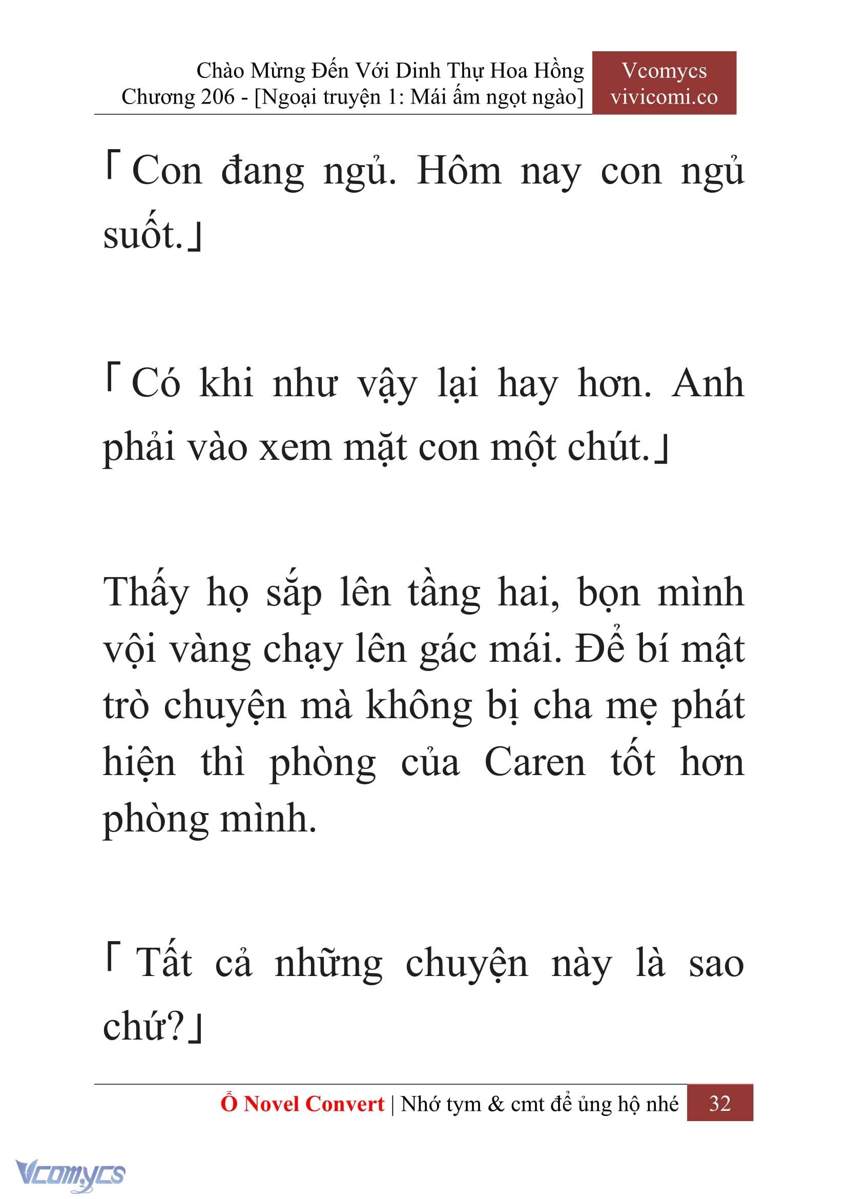 [Novel] Chào Mừng Đến Với Dinh Thự Hoa Hồng Chap 206 - Trang 2
