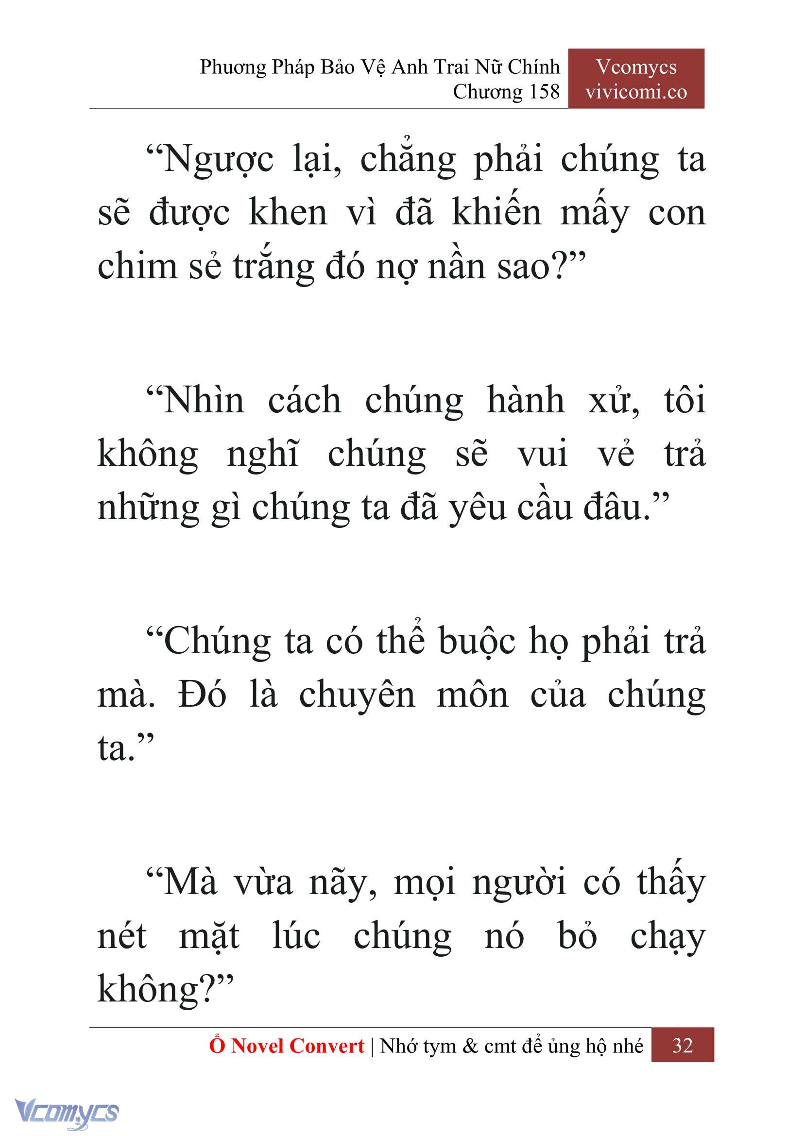 [Novel] Phương Pháp Bảo Vệ Anh Trai Nữ Chính Chap 158 - Trang 2