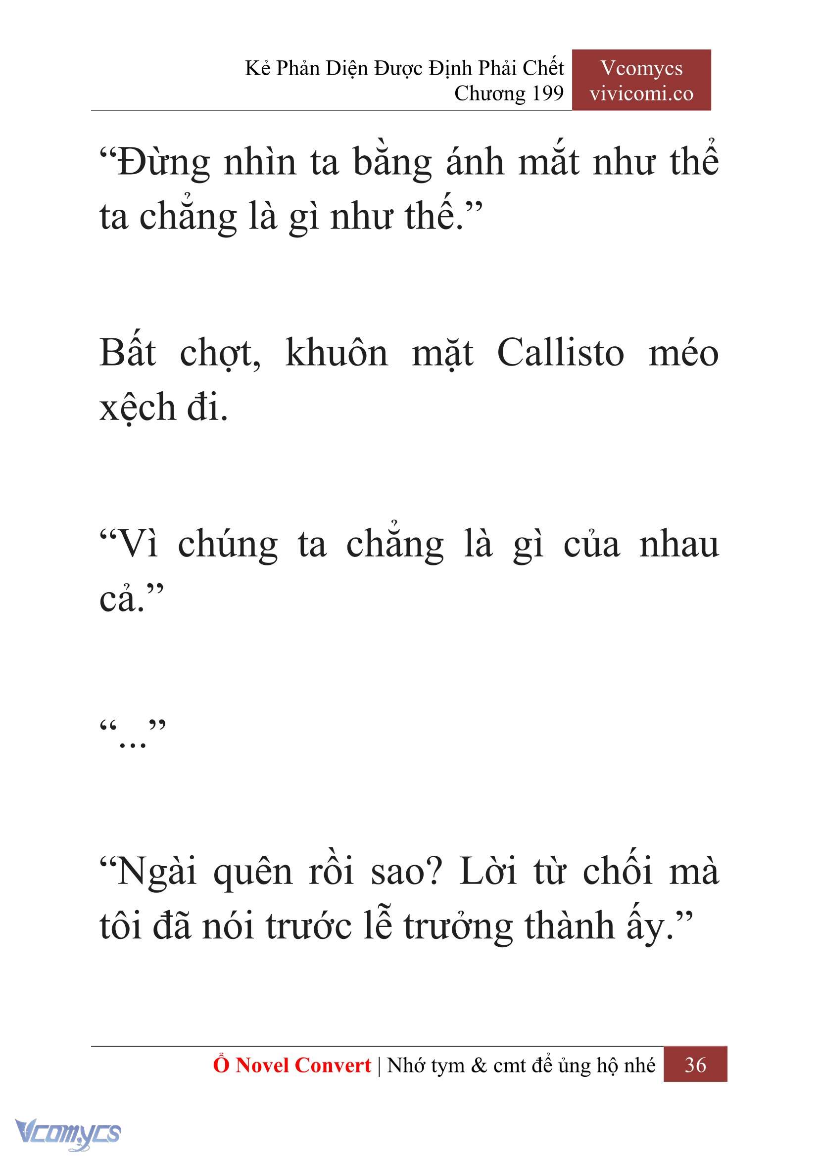 [Novel] Kẻ Phản Diện Được Định Phải Chết Chap 199 - Trang 2