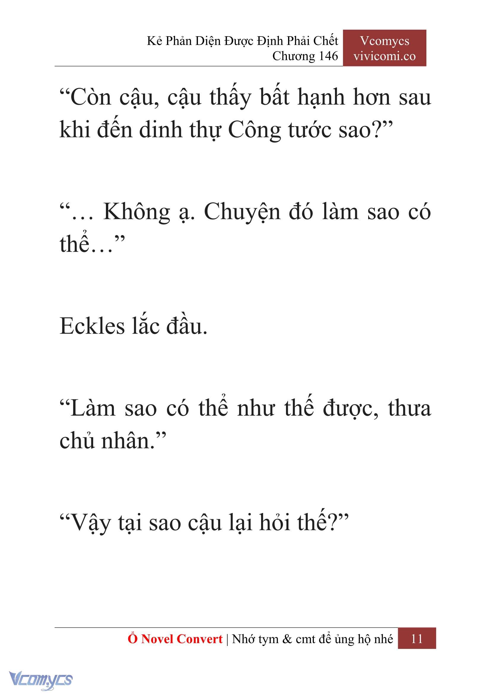 [Novel] Kẻ Phản Diện Được Định Phải Chết Chap 146 - Trang 2