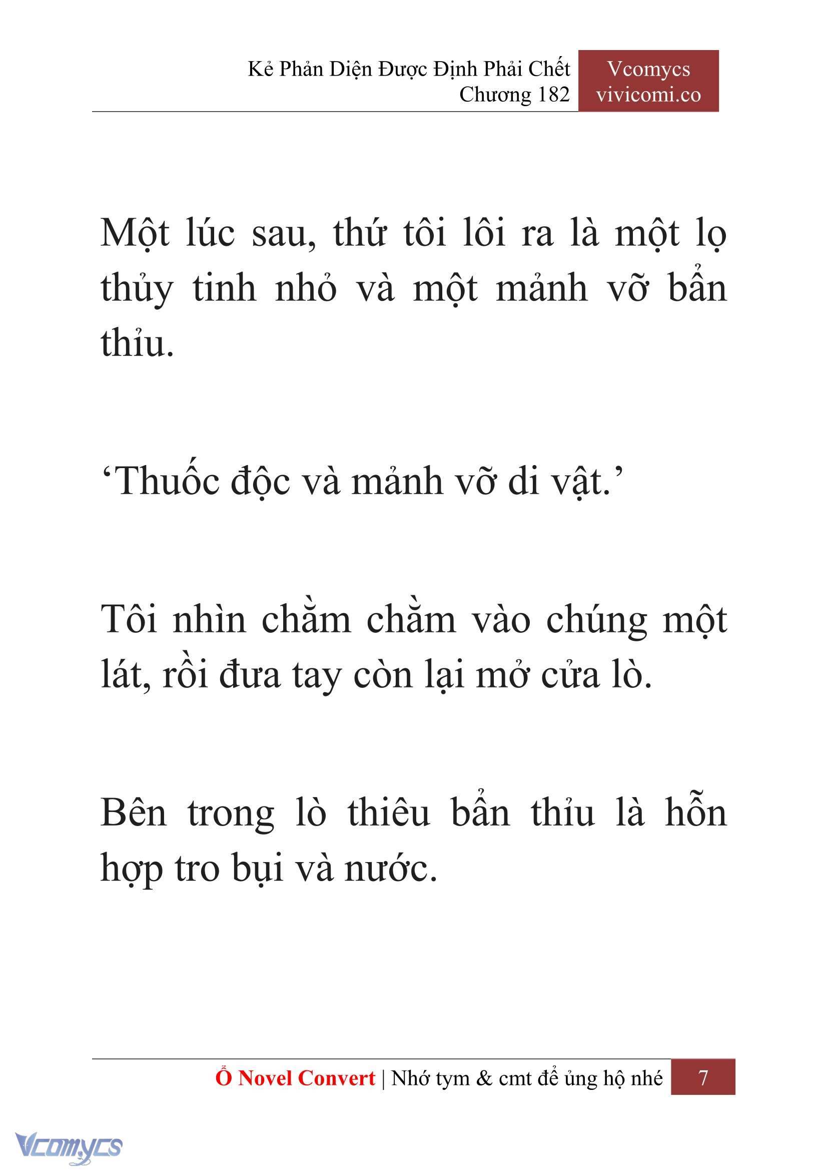 [Novel] Kẻ Phản Diện Được Định Phải Chết Chap 182 - Trang 2