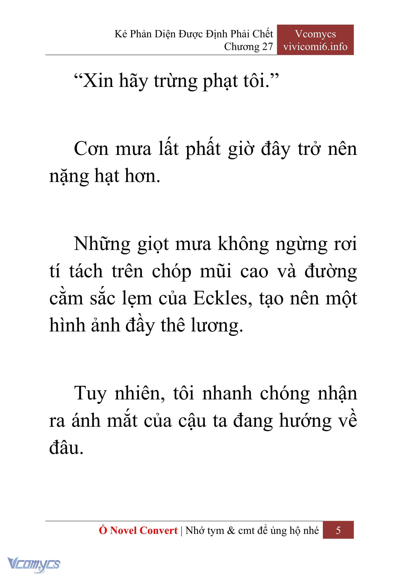 [Novel] Kẻ Phản Diện Được Định Phải Chết Chap 27 - Trang 2