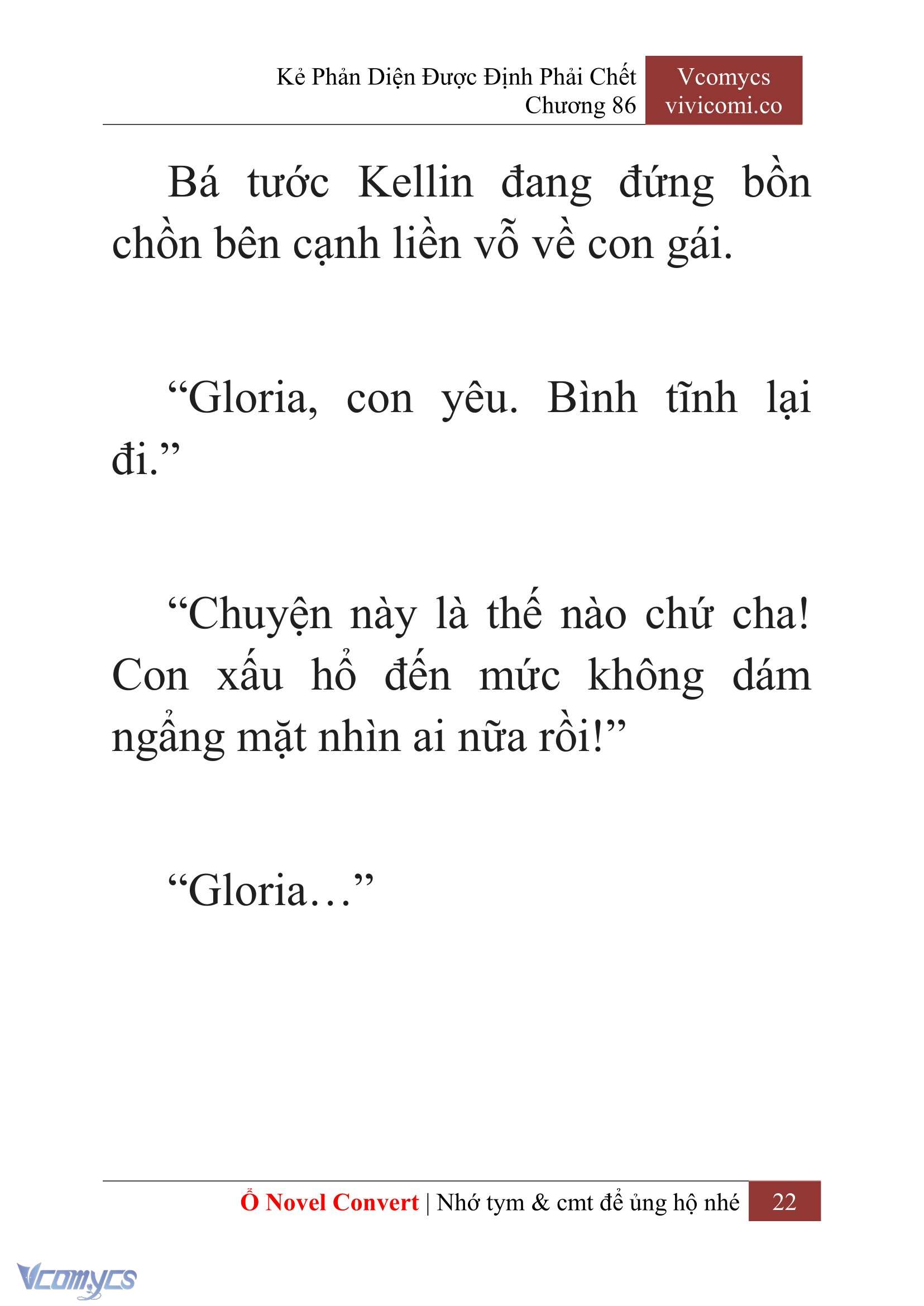 [Novel] Kẻ Phản Diện Được Định Phải Chết Chap 86 - Next Chap 87