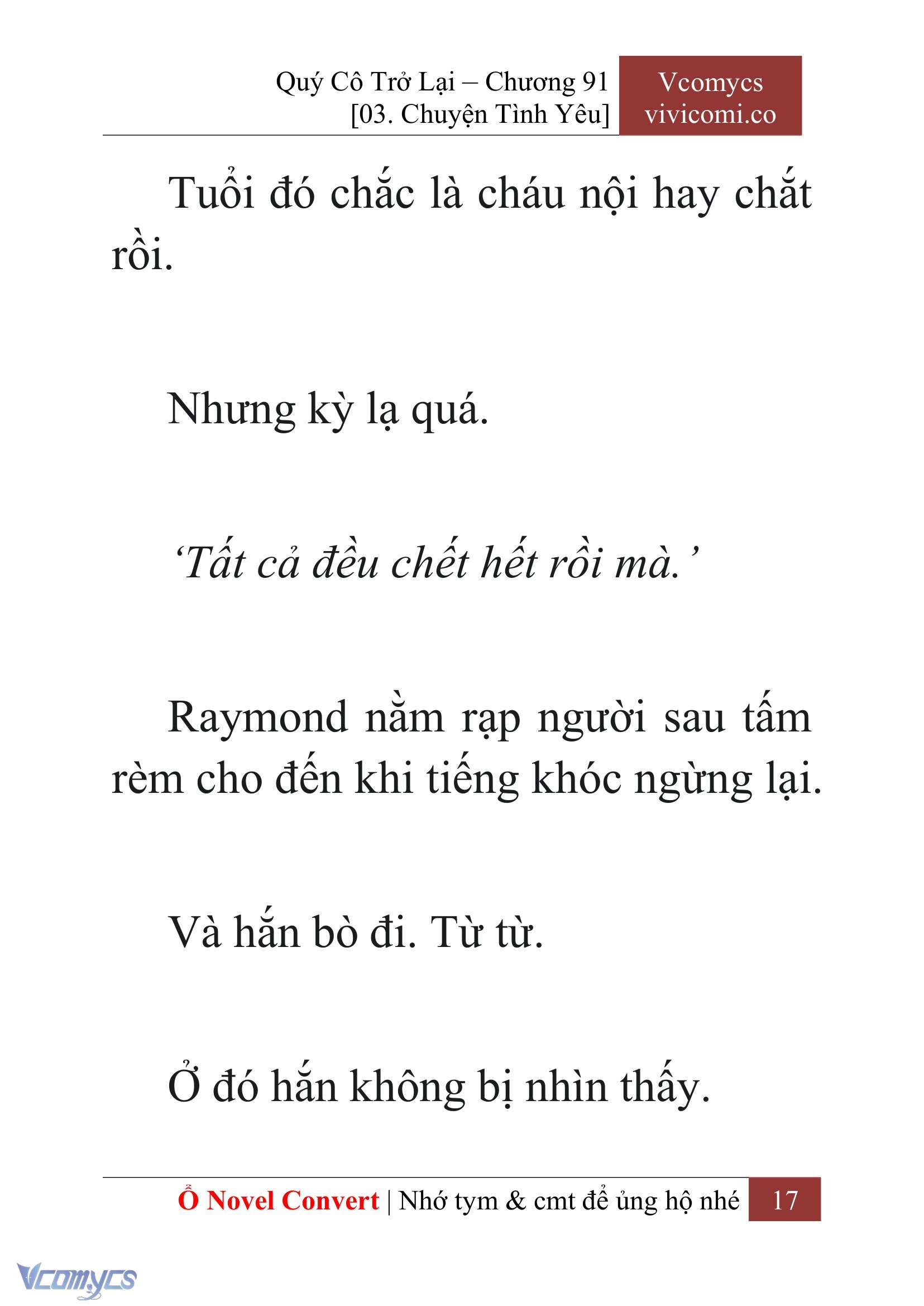 [Novel] Quý Cô Trở Lại Chap 91 - Trang 2