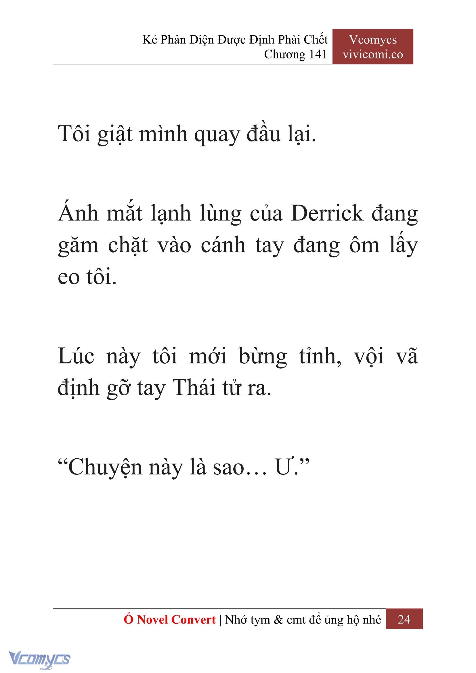 [Novel] Kẻ Phản Diện Được Định Phải Chết Chap 141 - Trang 2