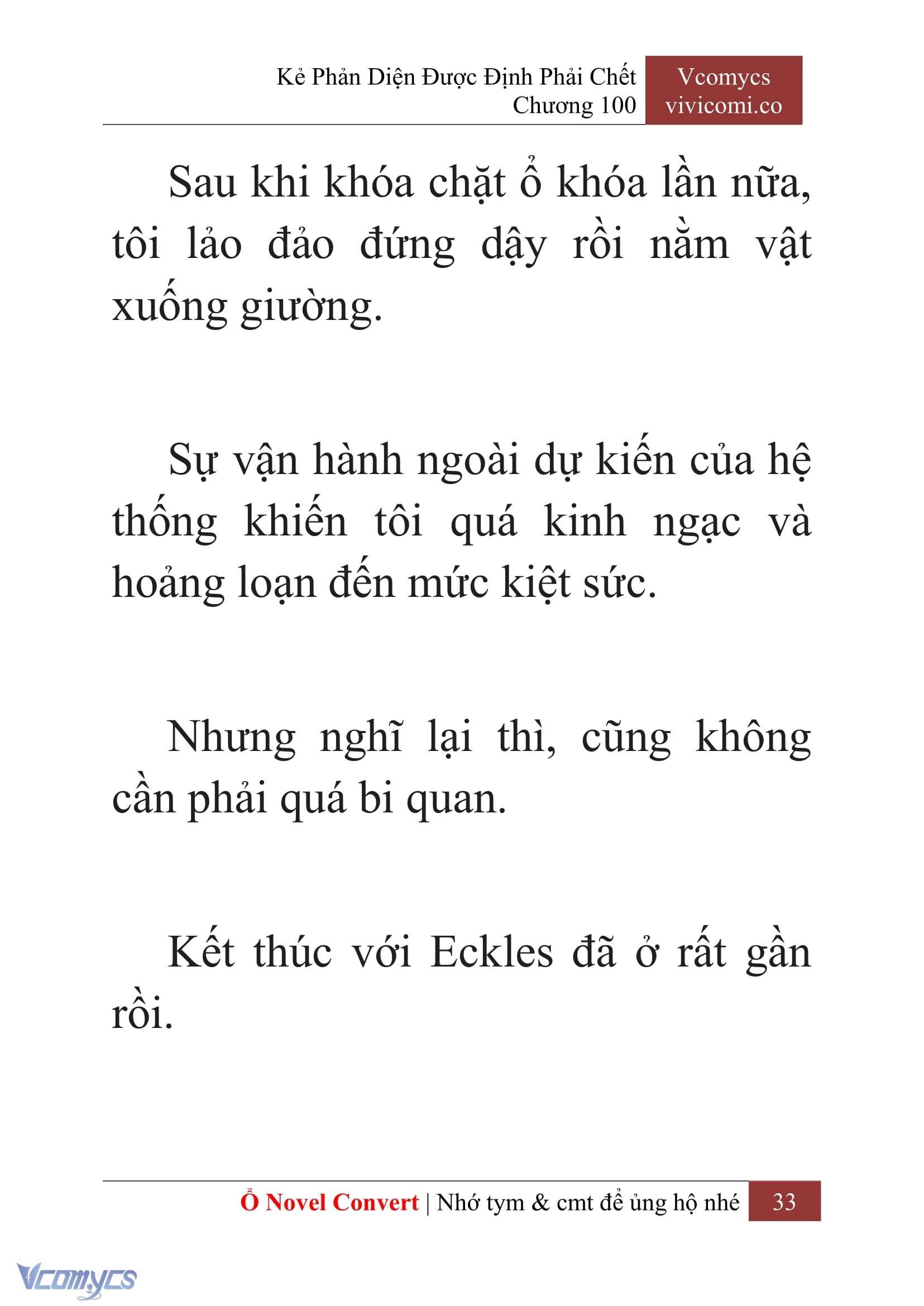 [Novel] Kẻ Phản Diện Được Định Phải Chết Chap 100 - Next Chap 101