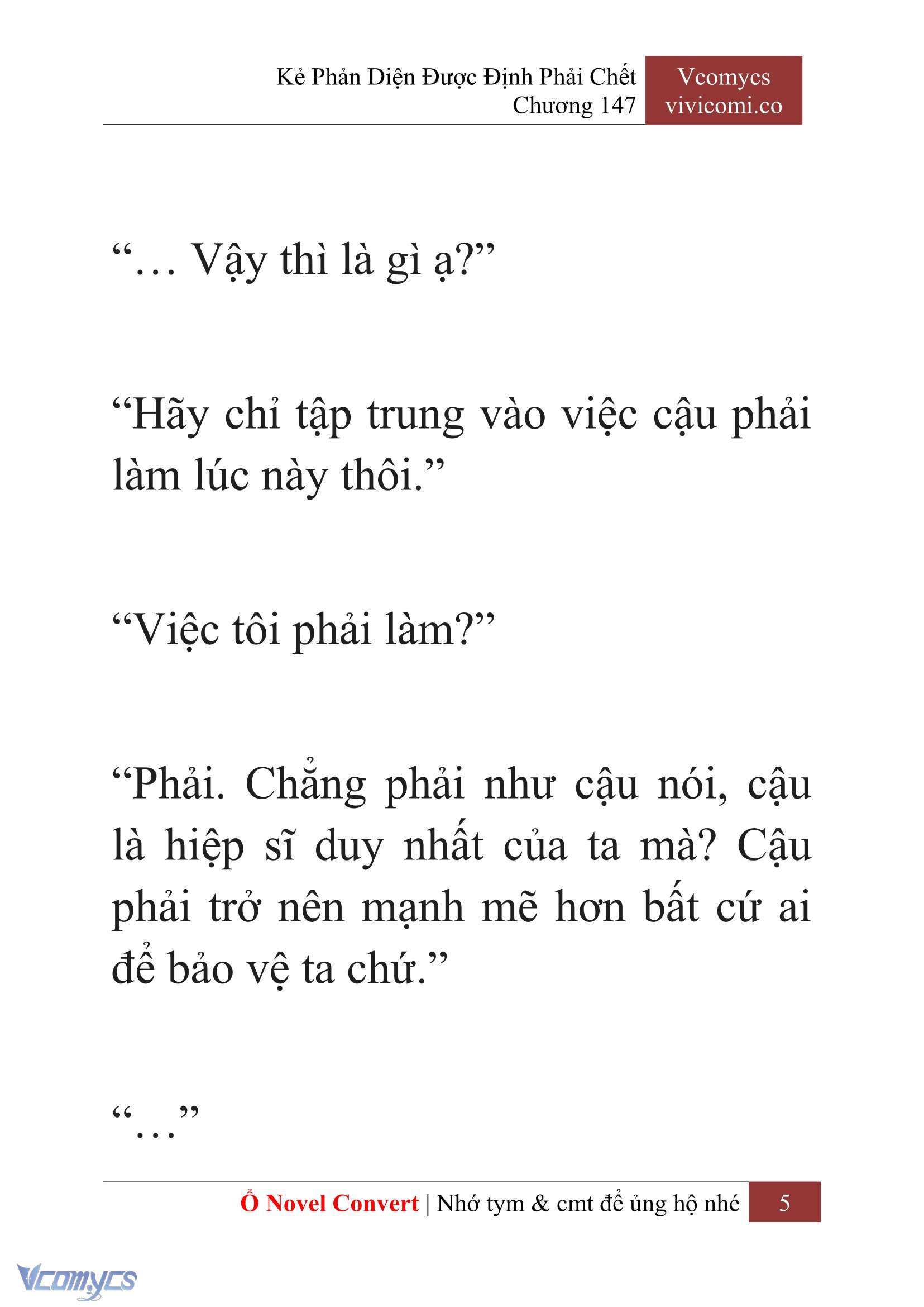[Novel] Kẻ Phản Diện Được Định Phải Chết Chap 147 - Trang 2