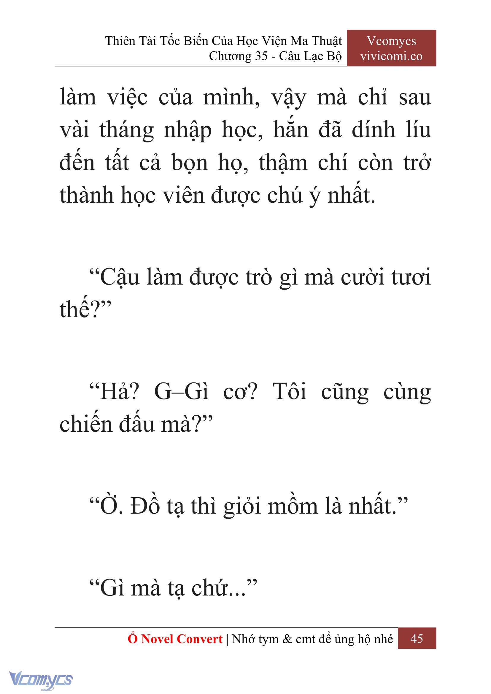 [Novel] Thiên Tài Tốc Biến Của Học Viện Ma Thuật Chap 35 - Trang 2