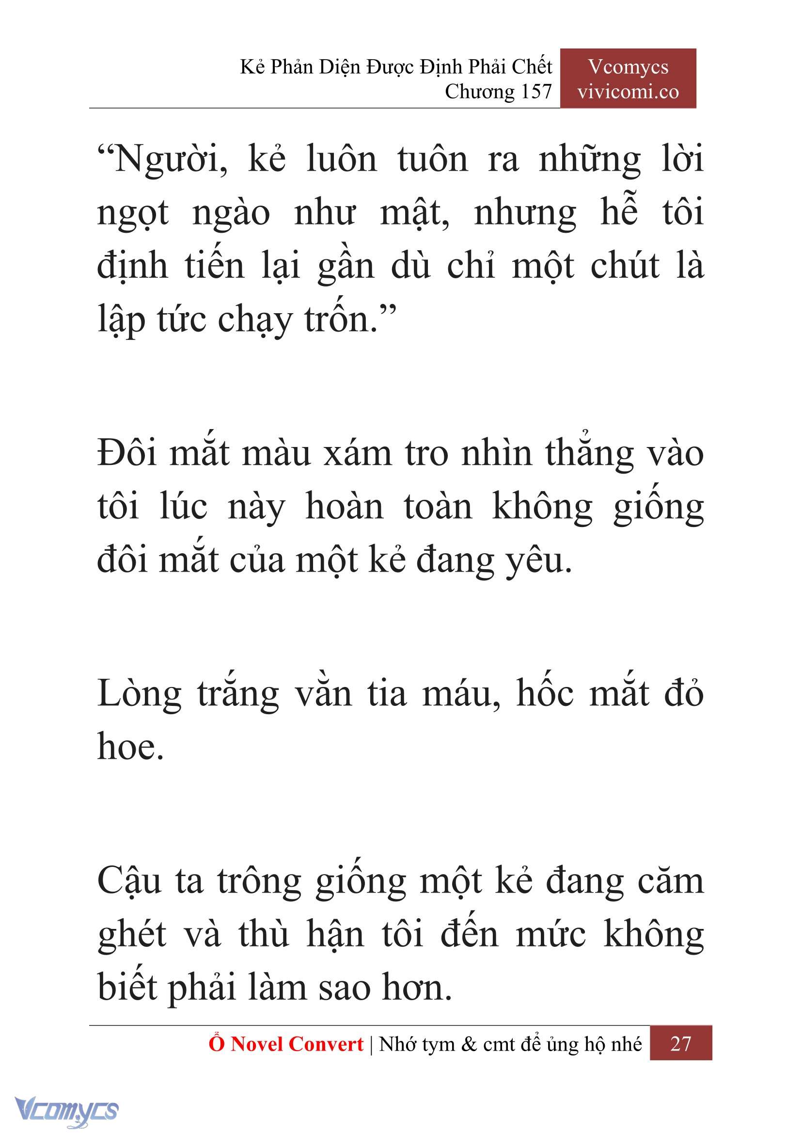 [Novel] Kẻ Phản Diện Được Định Phải Chết Chap 157 - Trang 2