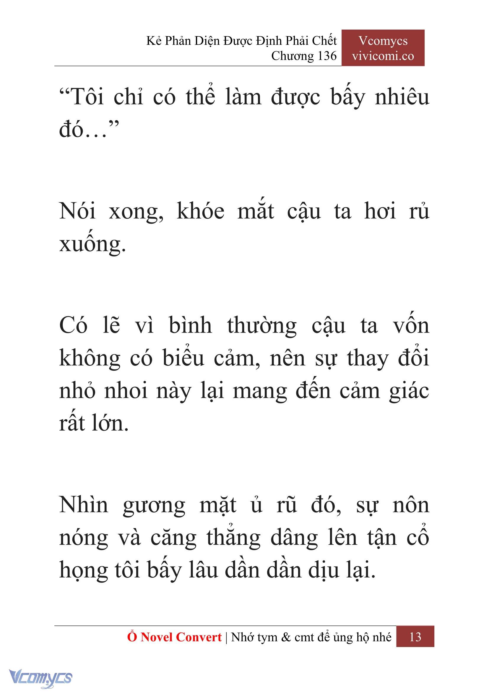 [Novel] Kẻ Phản Diện Được Định Phải Chết Chap 136 - Trang 2