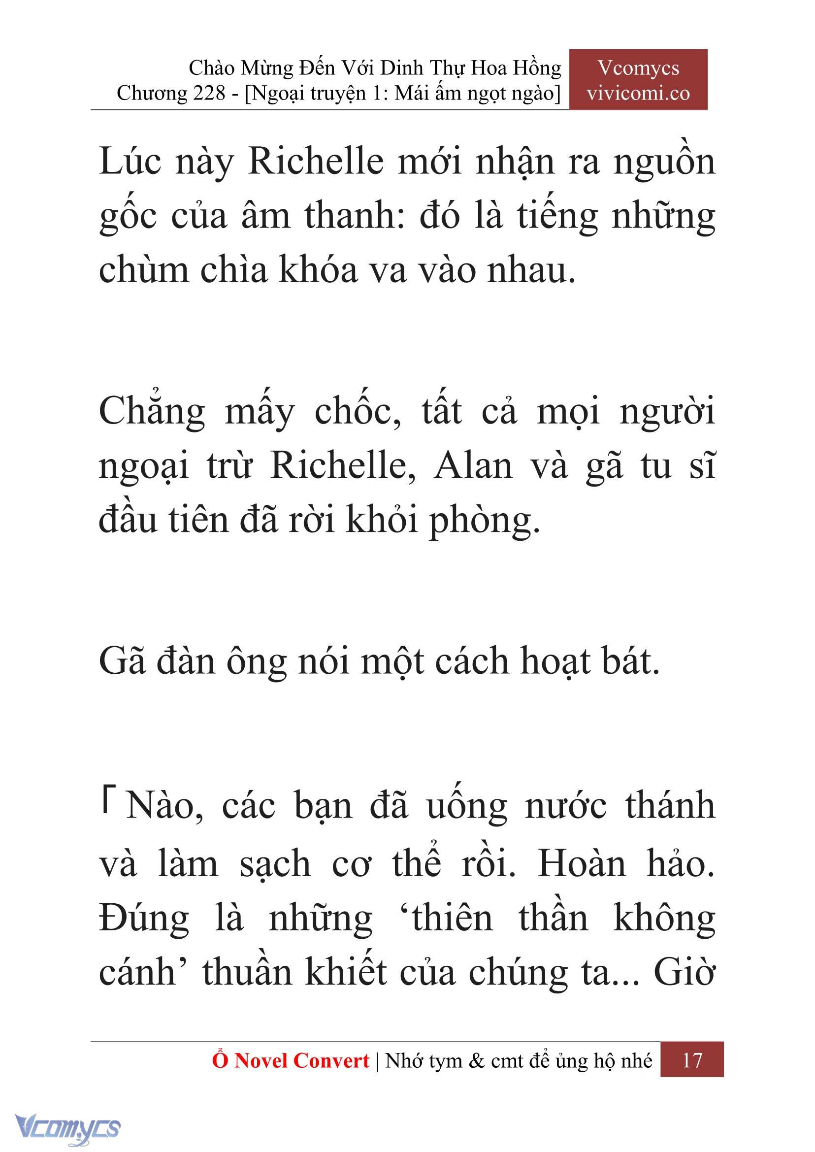 [Novel] Chào Mừng Đến Với Dinh Thự Hoa Hồng Chap 228 - Trang 2